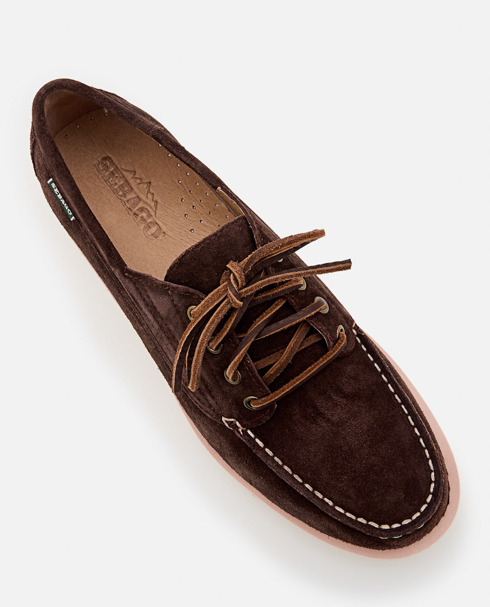 Sebago Askookfield Suede Leather Loafers In Brown