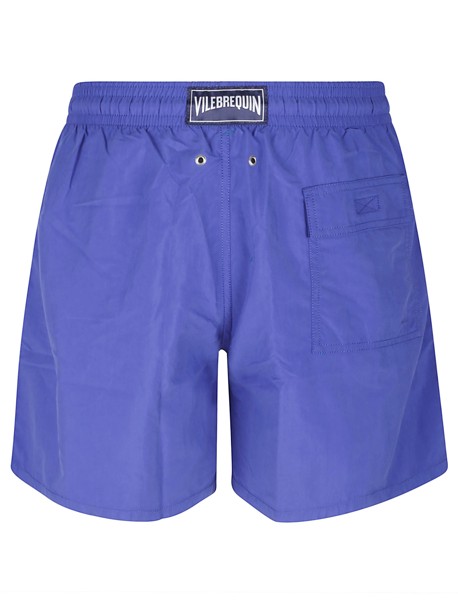 Vilebrequin Men`s Solid Color Swim Shorts In Blue