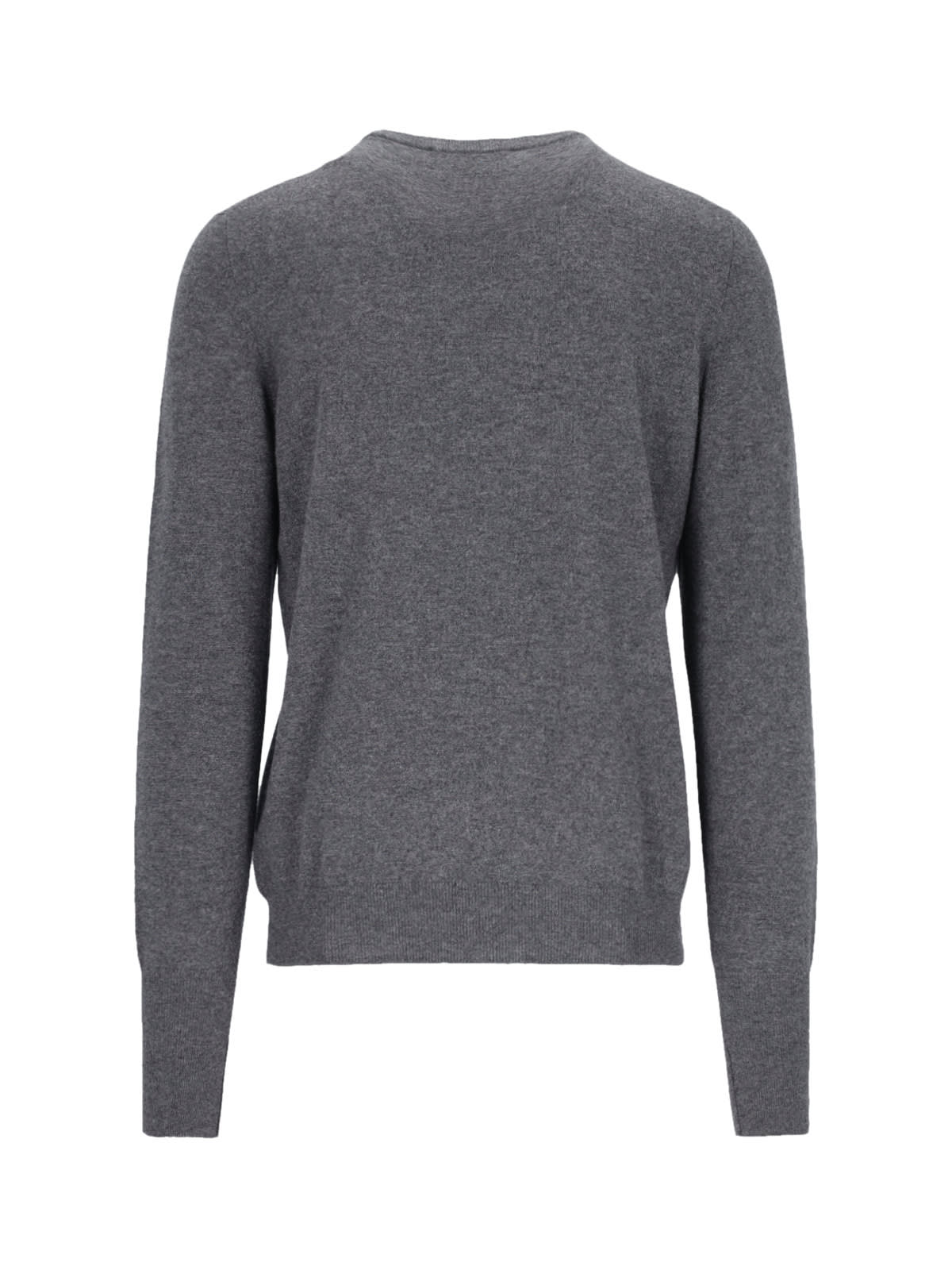 Shop Ballantyne Basic Sweater In Gray