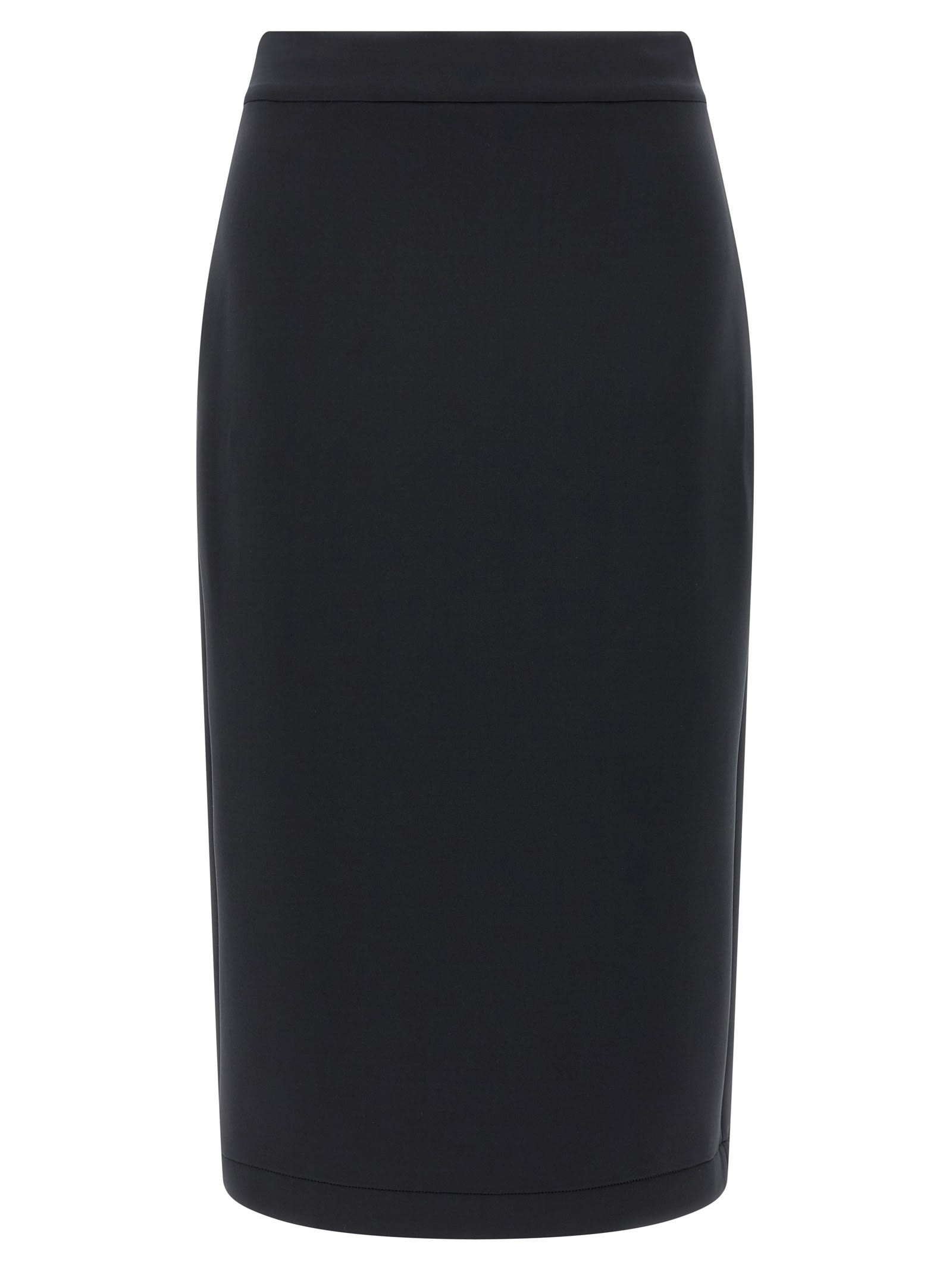 Moncler Genius Moncler Edward Enninful Ee72 Neoprene Skirt In Black