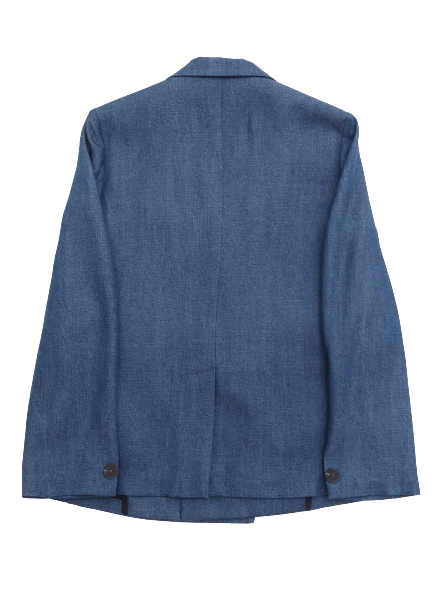 Paolo Pecora Double-breasted Blazer In Blue