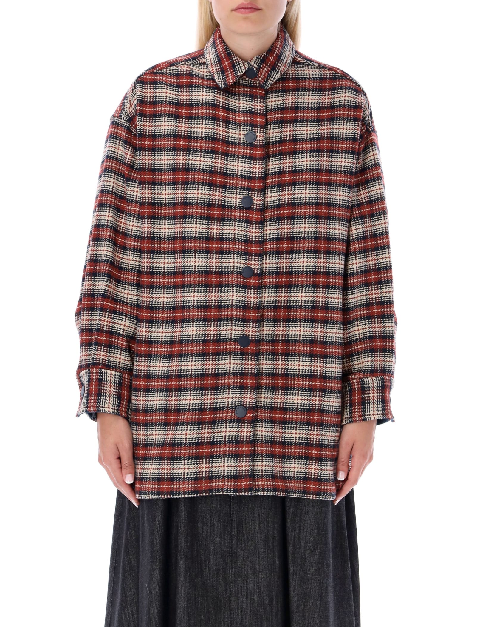 SEE BY CHLOÉ OVERSIZED SHIRT JACKET