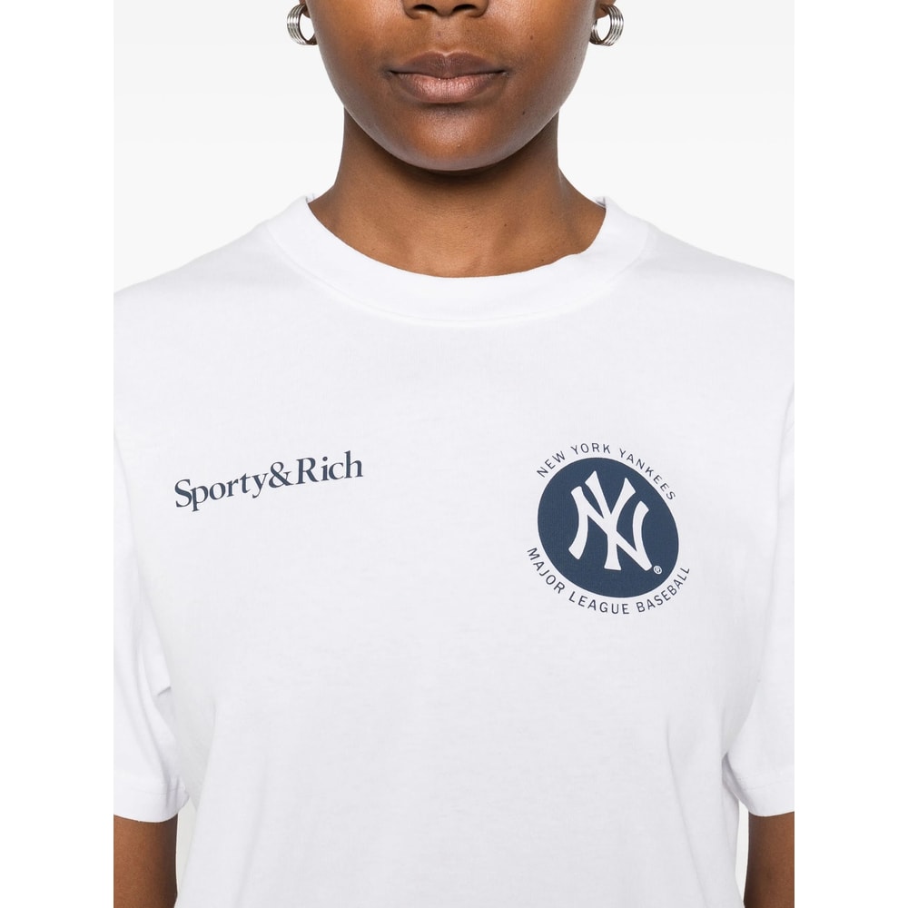 Sporty & Rich T-shirt In White
