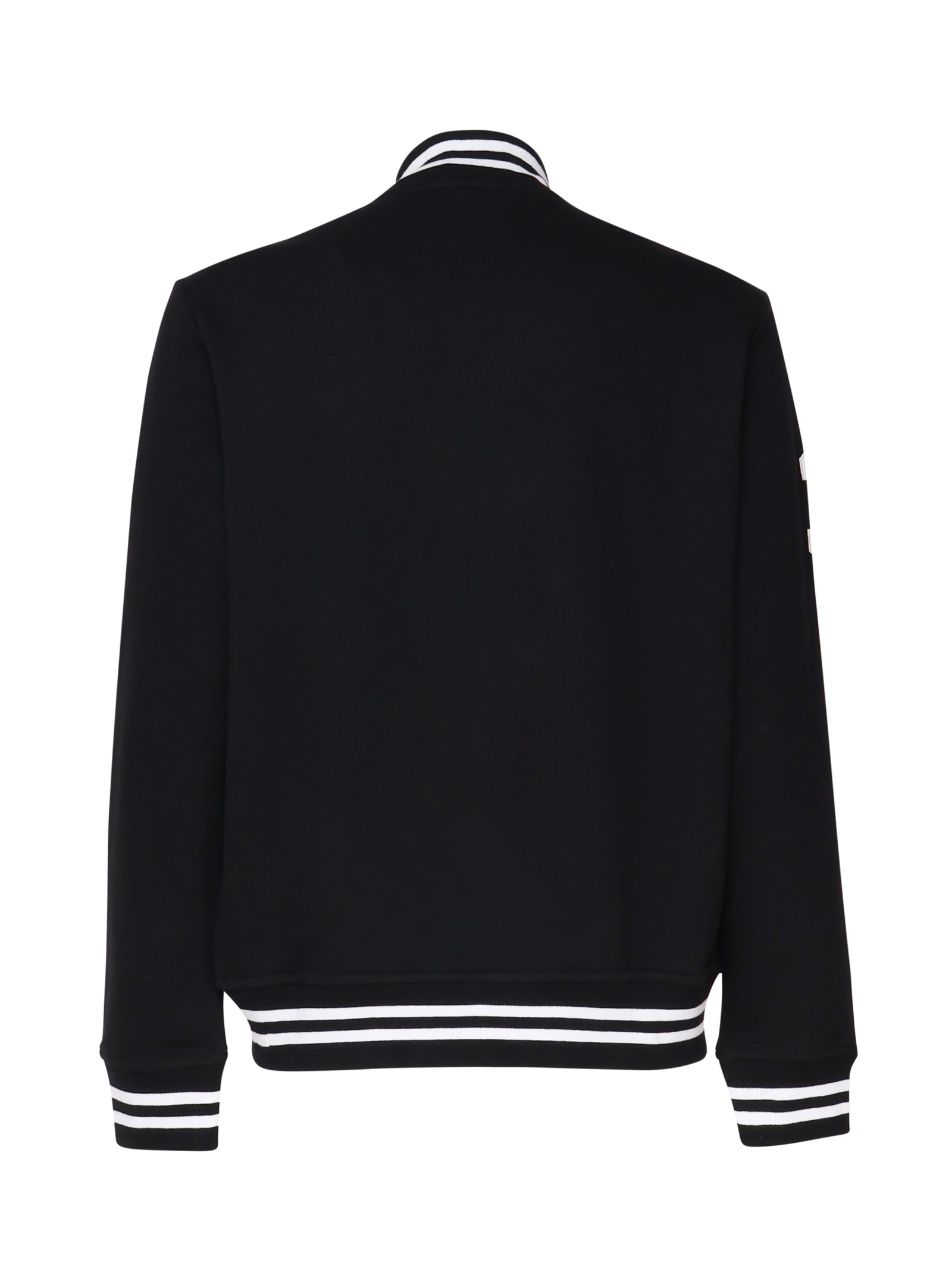 Shop Polo Ralph Lauren Baseball Knit In Black