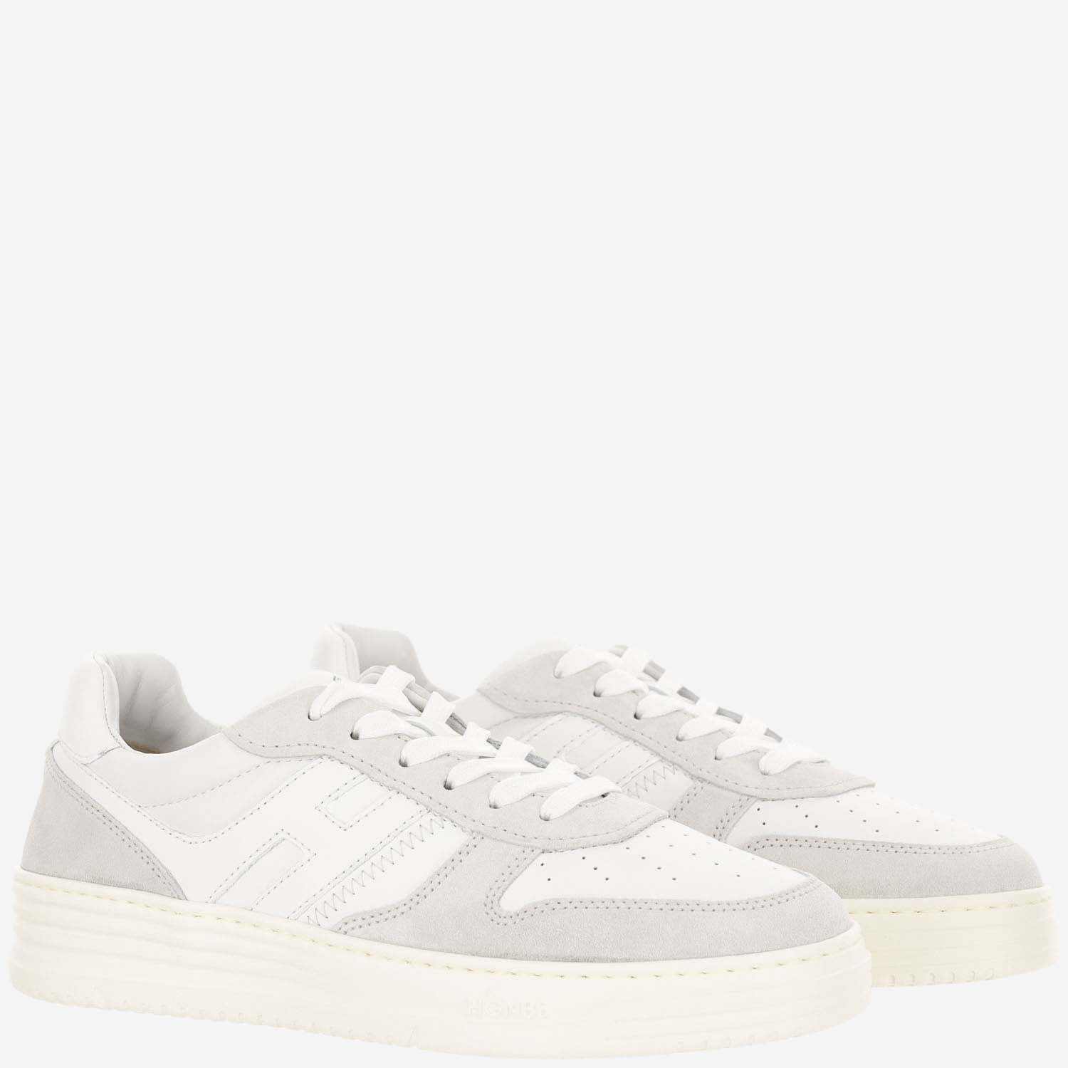 Shop Hogan Sneakers H630 In White