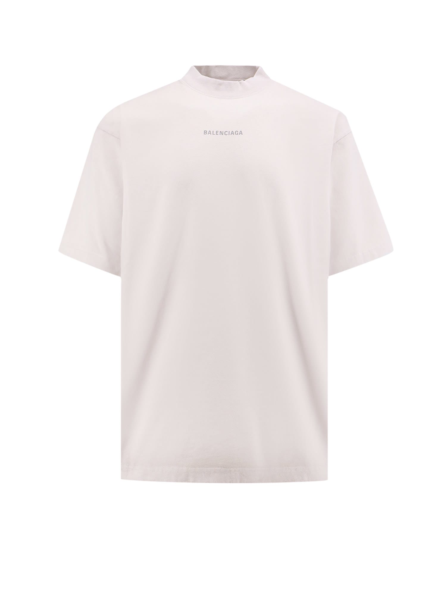 Shop Balenciaga T-shirt In Offwhite