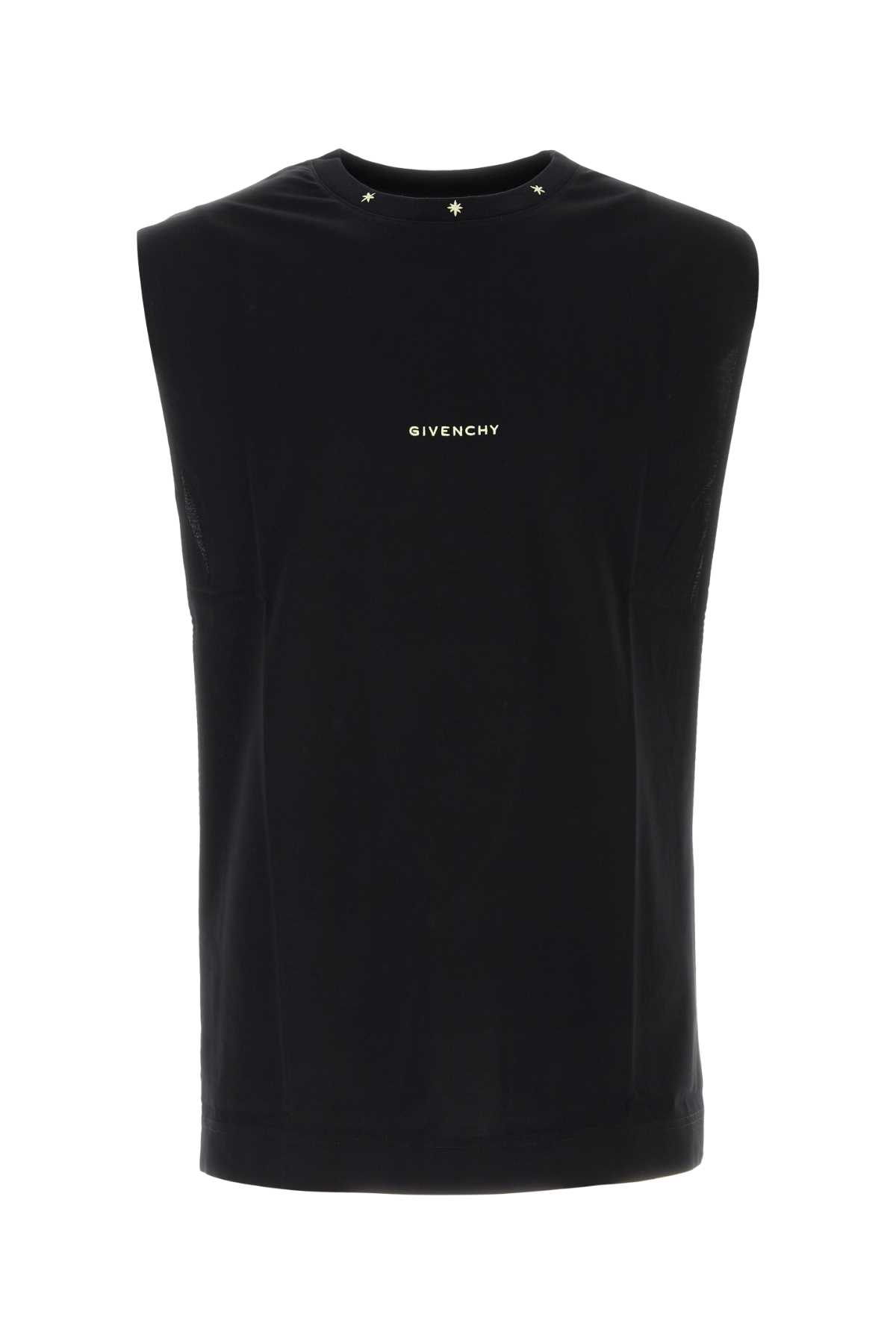 Givenchy Black Cotton T-shirt