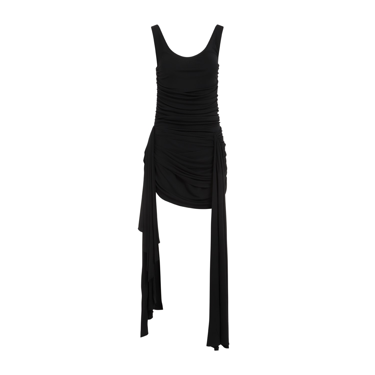 Shop Mugler Dress In Black