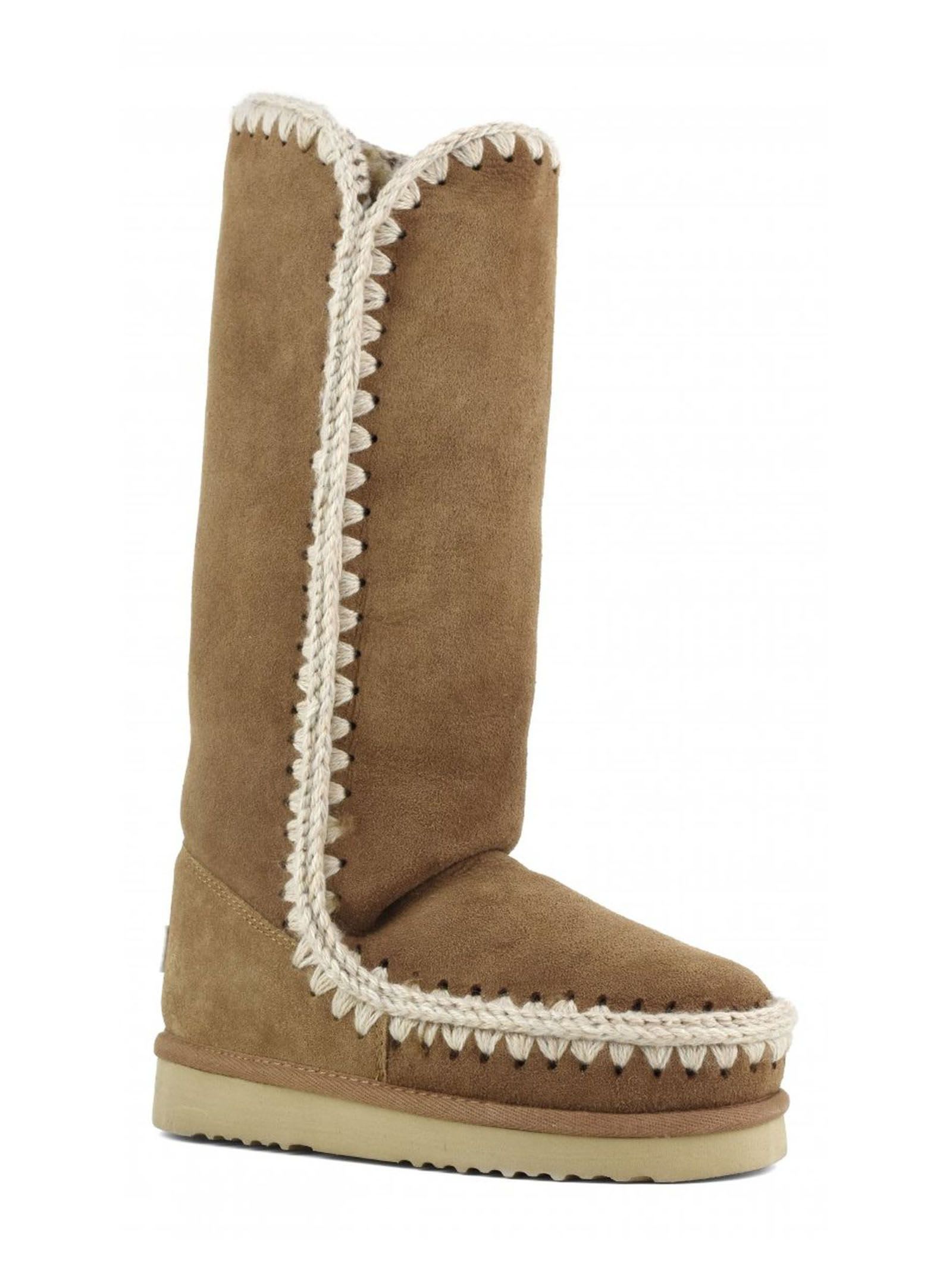 Shop Mou Brown Double-face Sheepskin Eskimo 40