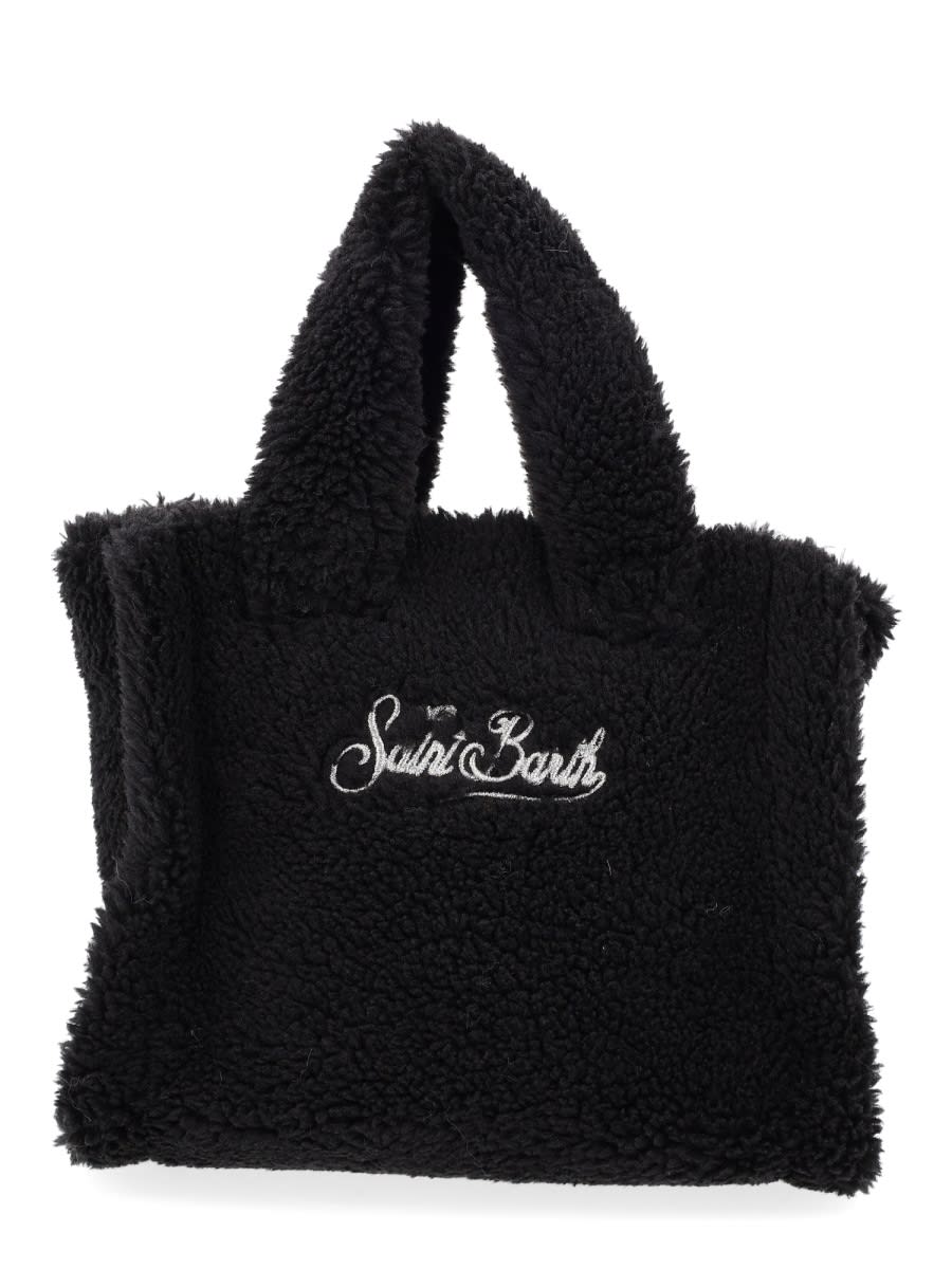 Mc2 Saint Barth Vanity Mini Tote Bag In Black