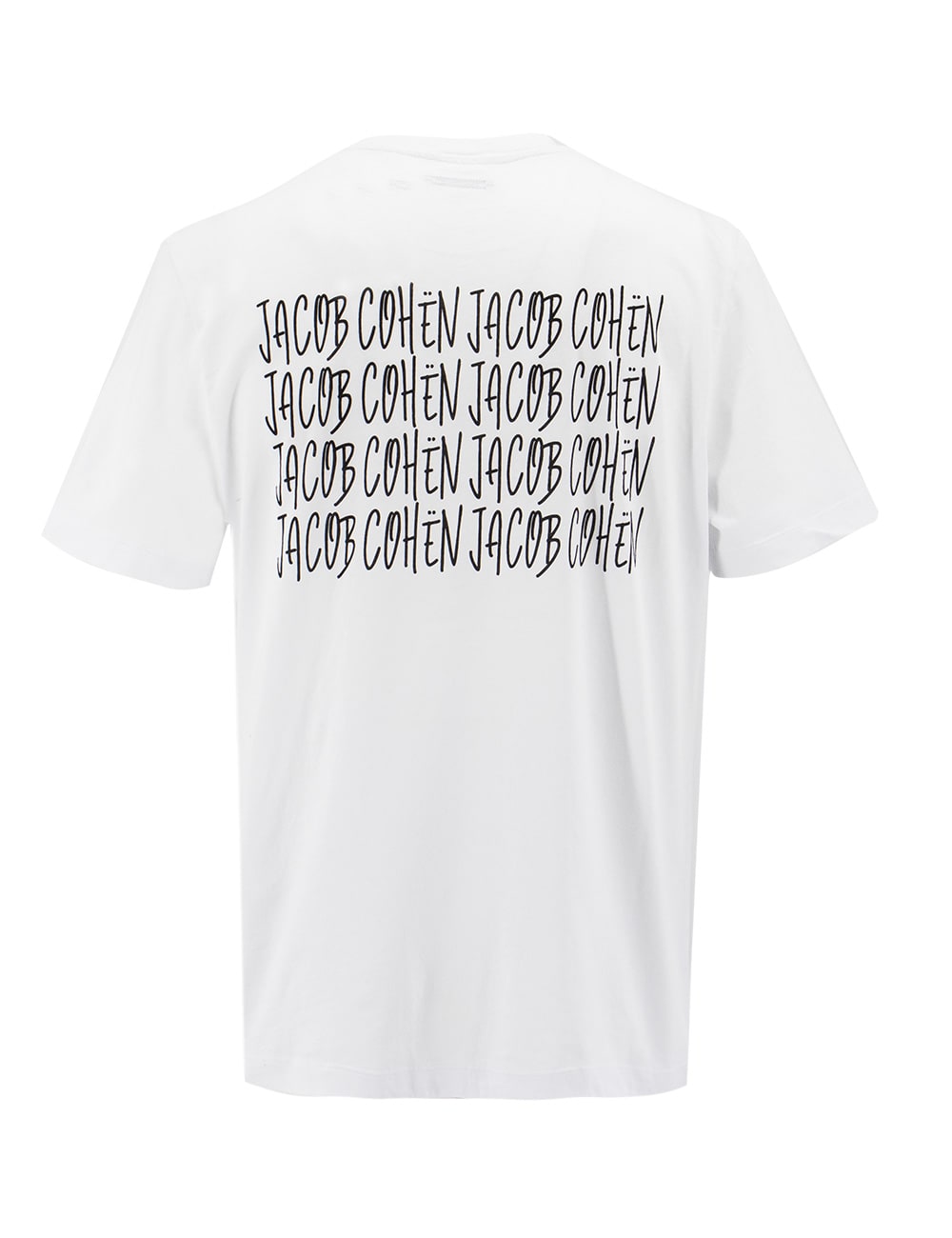 Shop Jacob Cohen T-shirt In Optical White