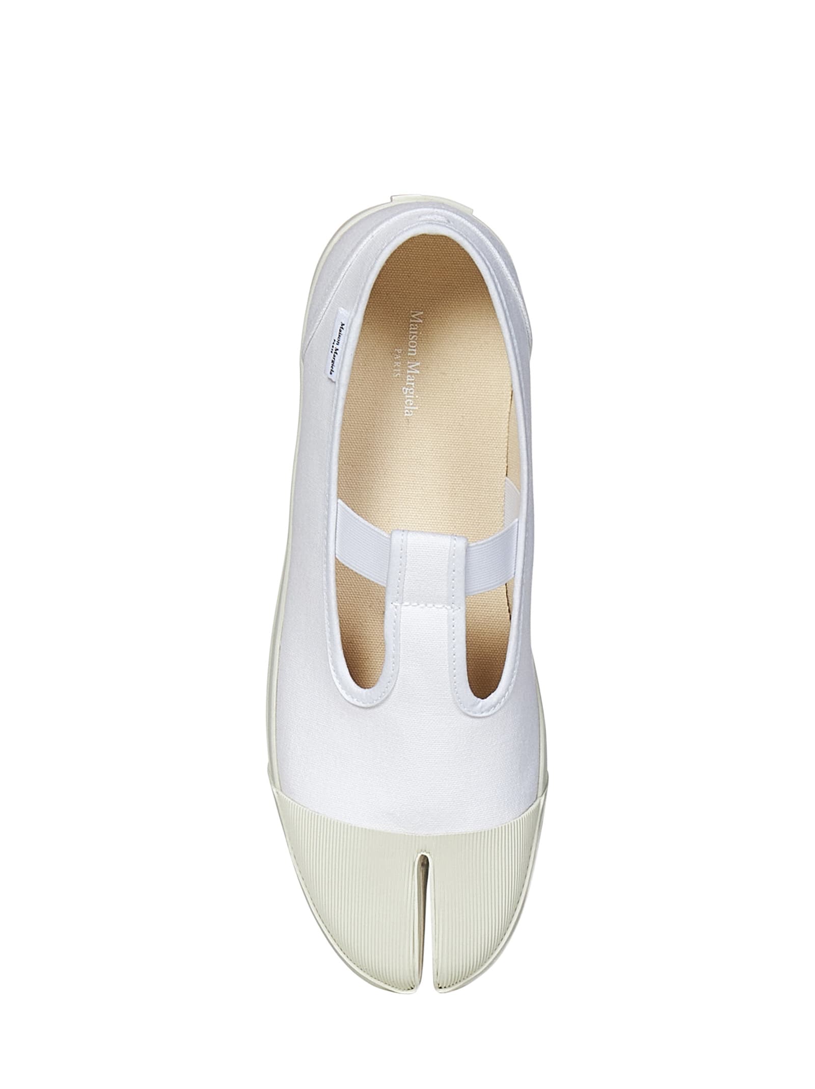 Shop Maison Margiela Mary Jane Sneakers In White