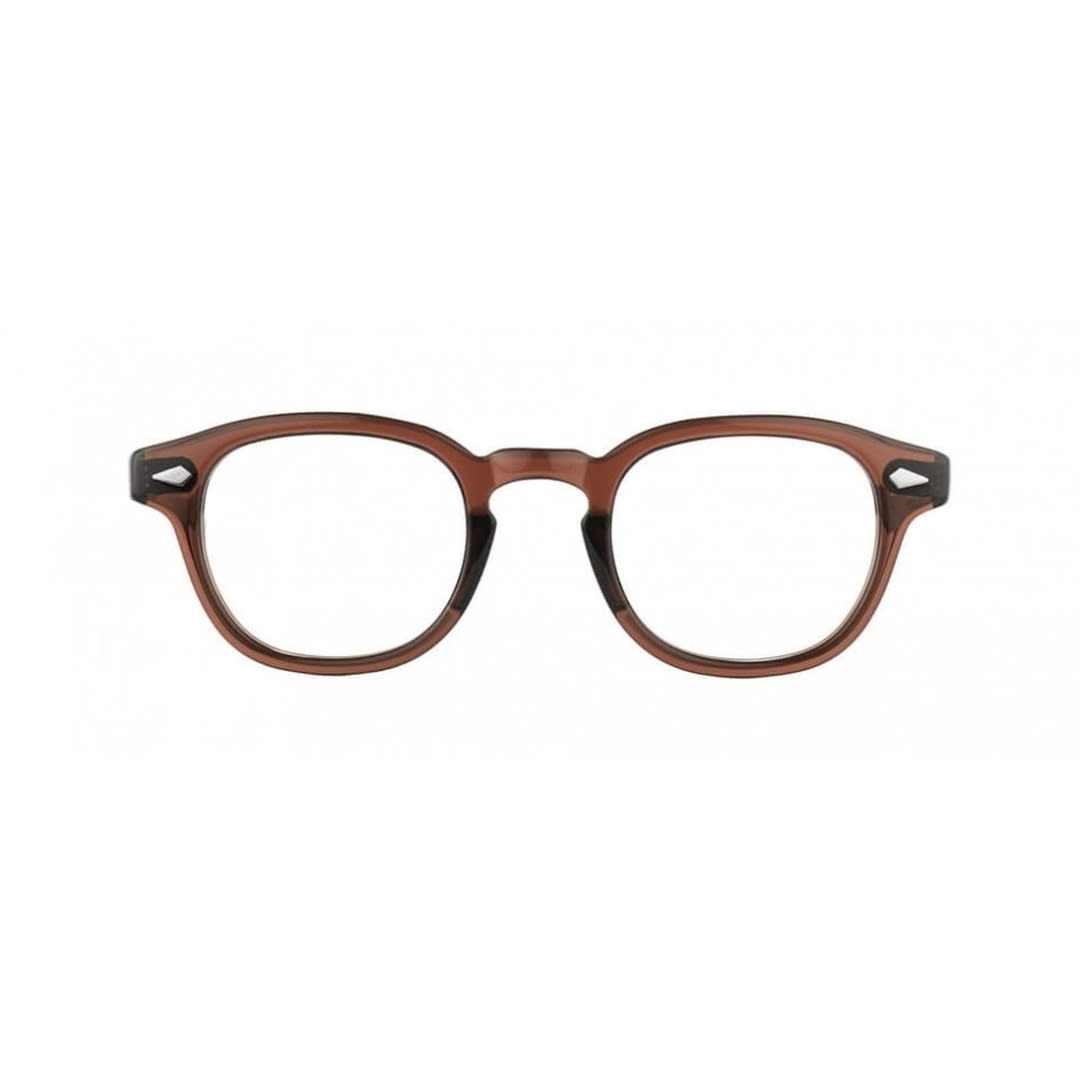 Shop Moscot Lemtoshbrown Demo Lenses In Brown Demo Lenses