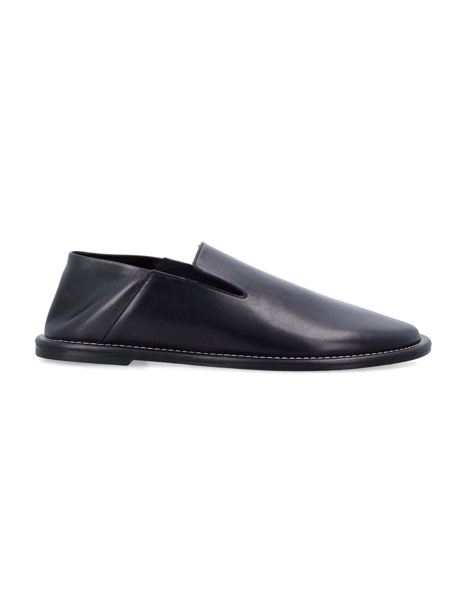 Ami Alexandre Mattiussi Ami Paris Black Leather Loafers Ami Alexandre Mattiussi Ami Paris Black Leather Loafers