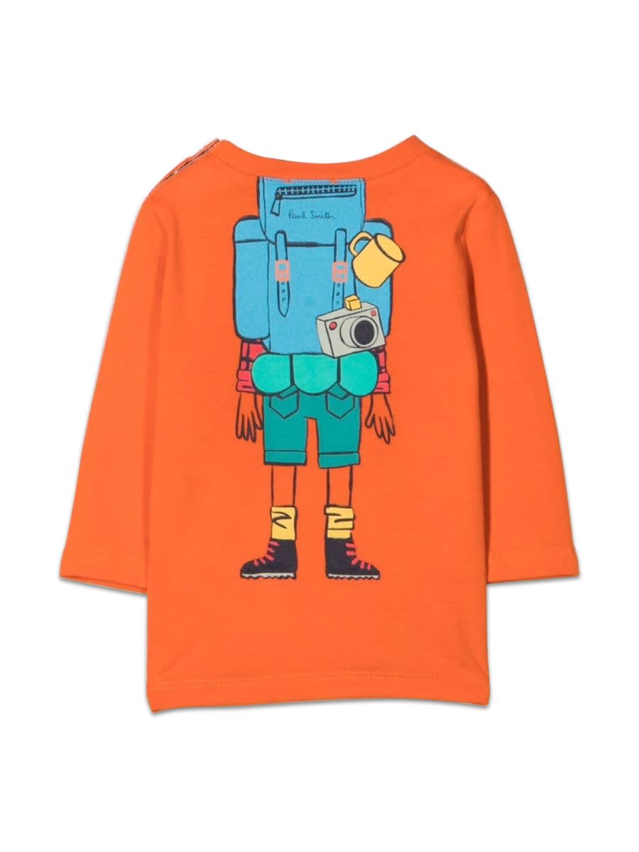 Paul Smith Tee Shirt In Orange