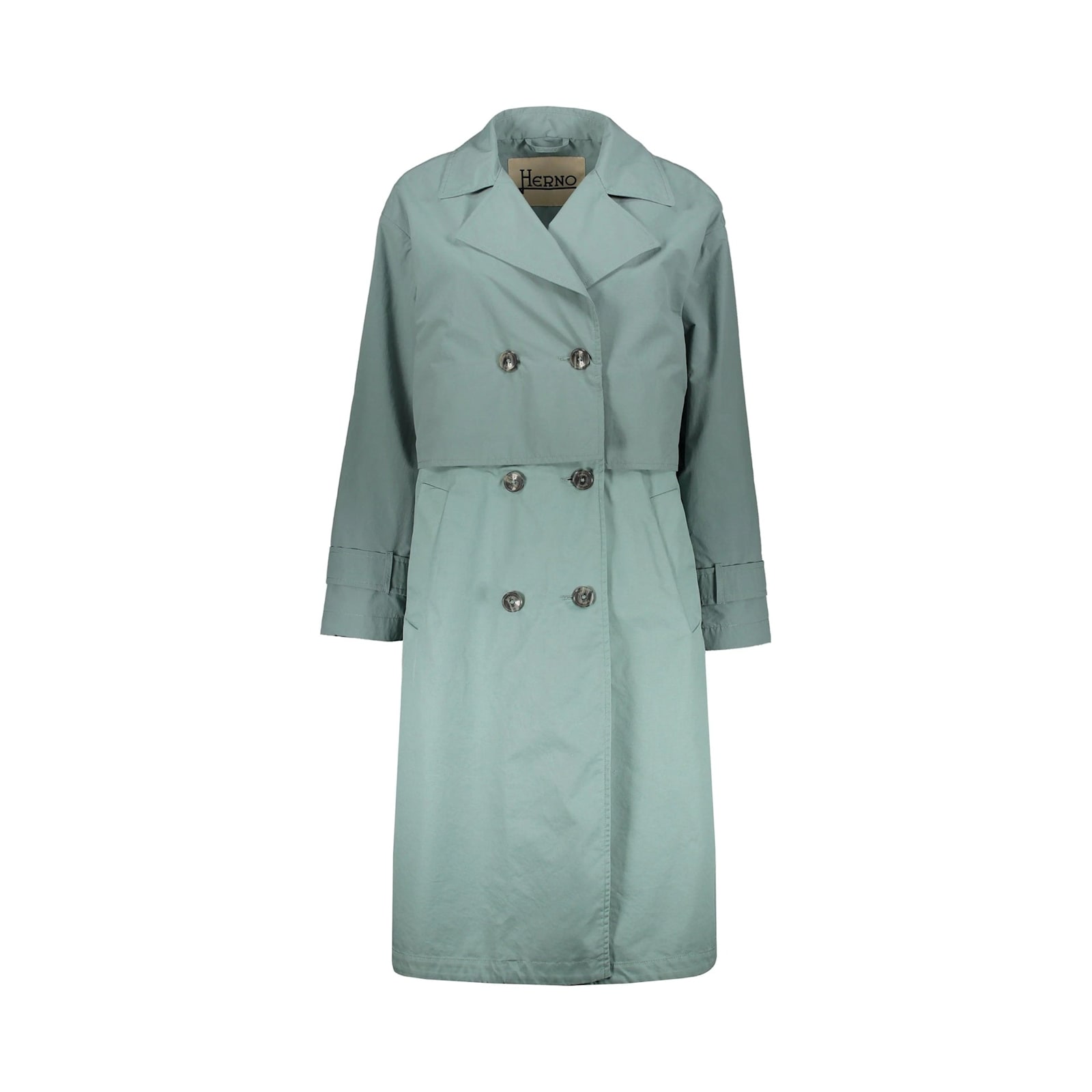 Layered Trench Coat