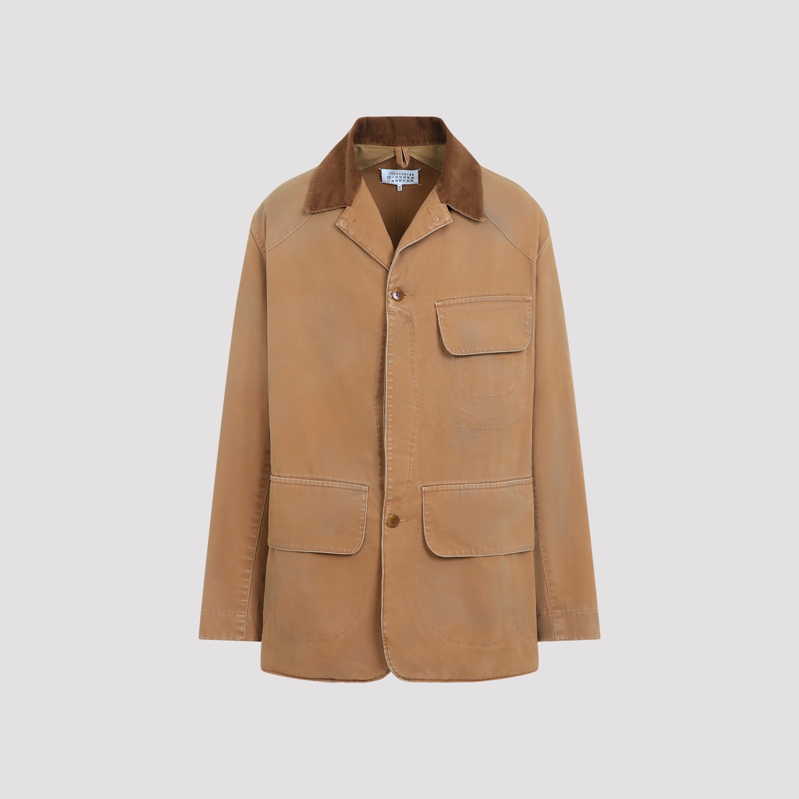 Maison Margiela Sportsjacket In Ochre