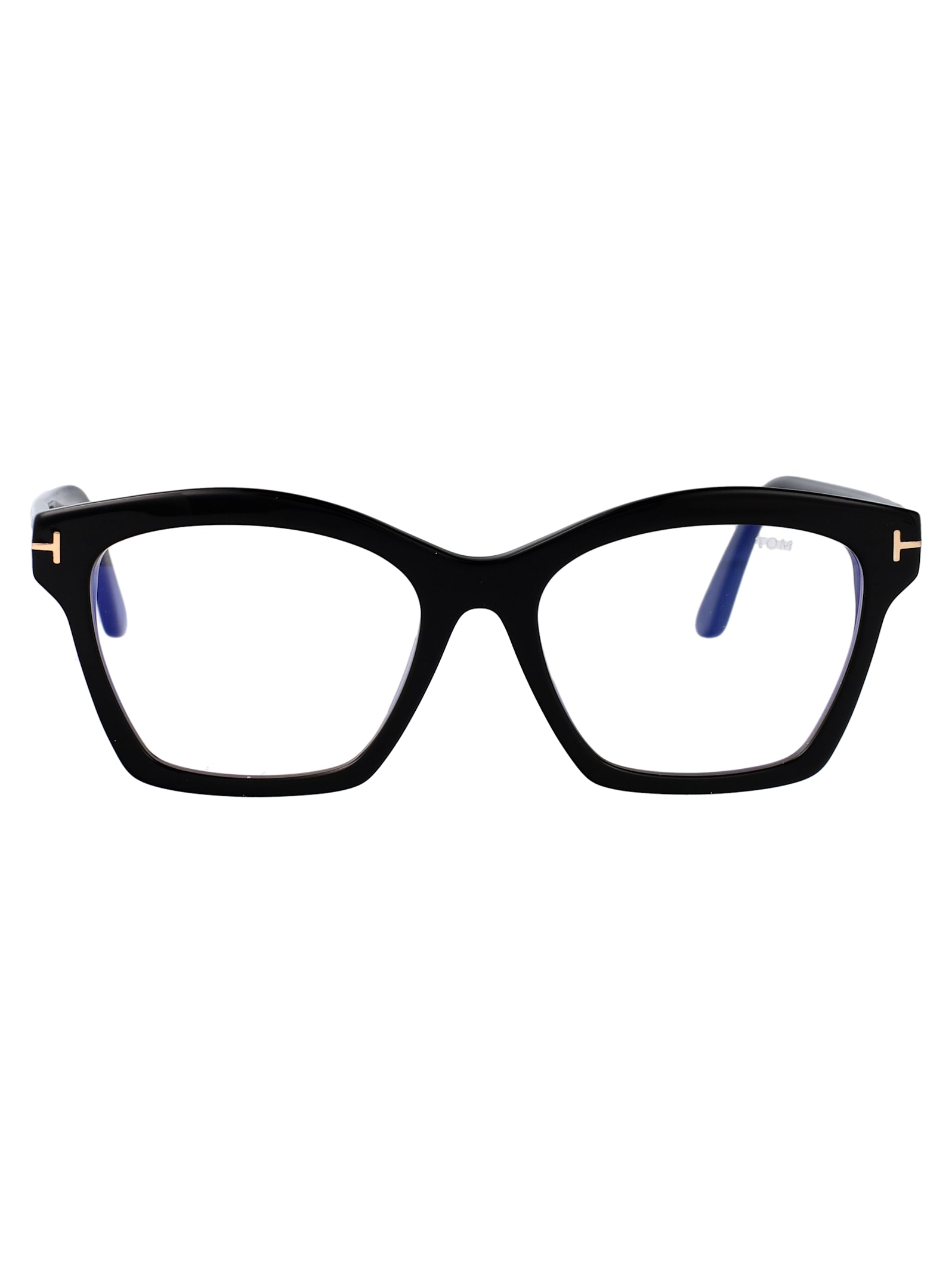 Tom Ford Nero Lucido Acetate Glasses In Black