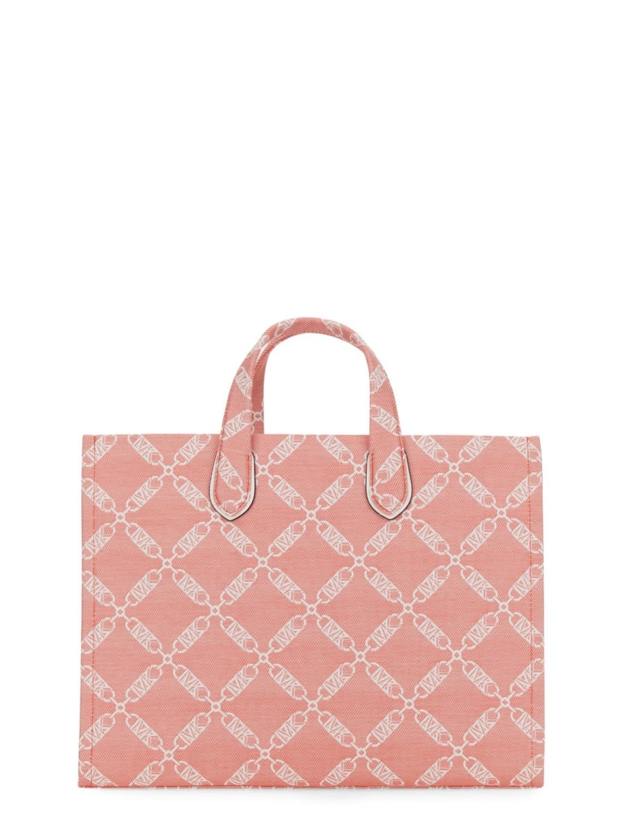 Shop Michael Michael Kors Gigi Large Tote Bag In Pink