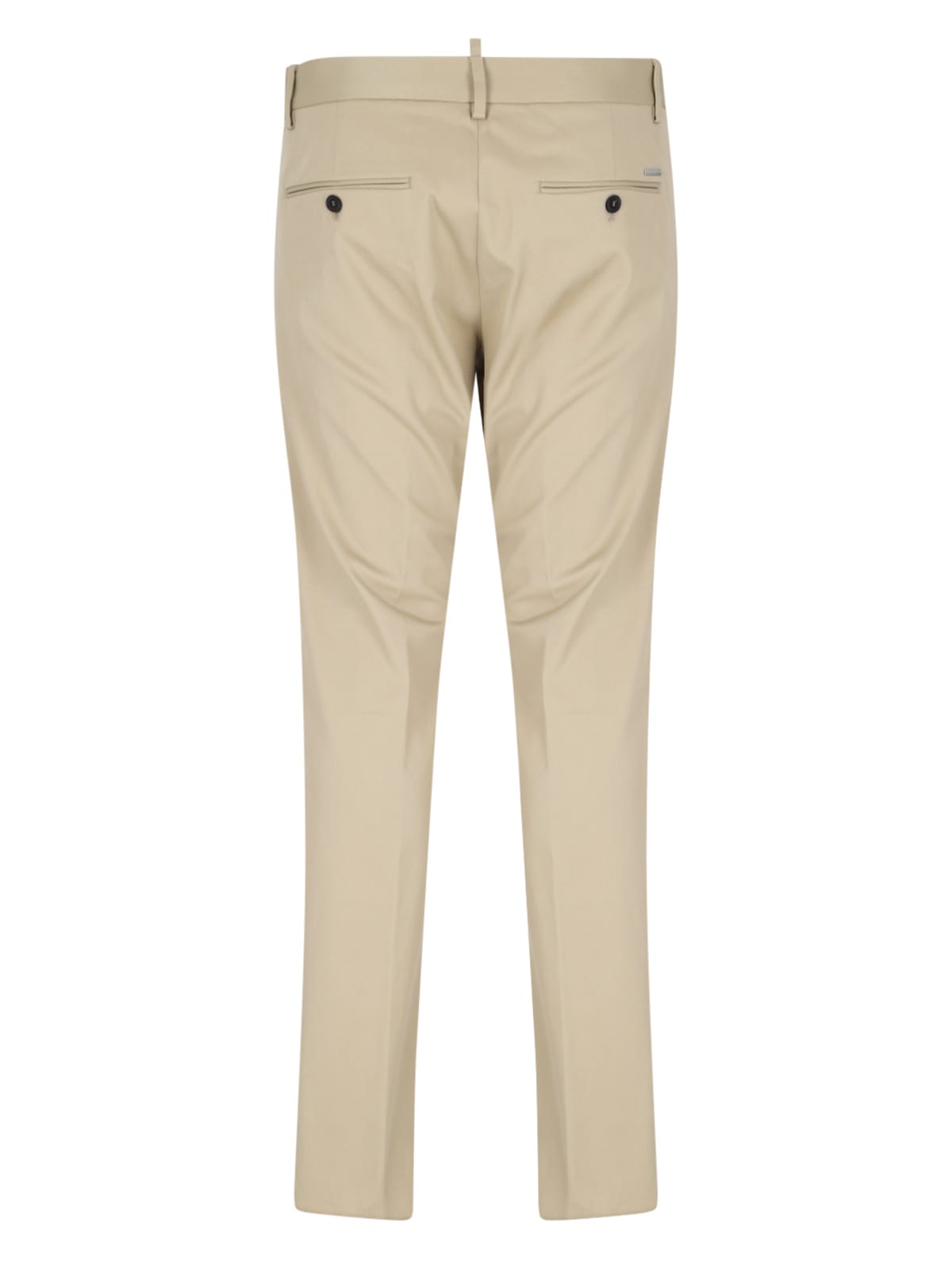 Shop Dsquared2 Slim Pants In Beige