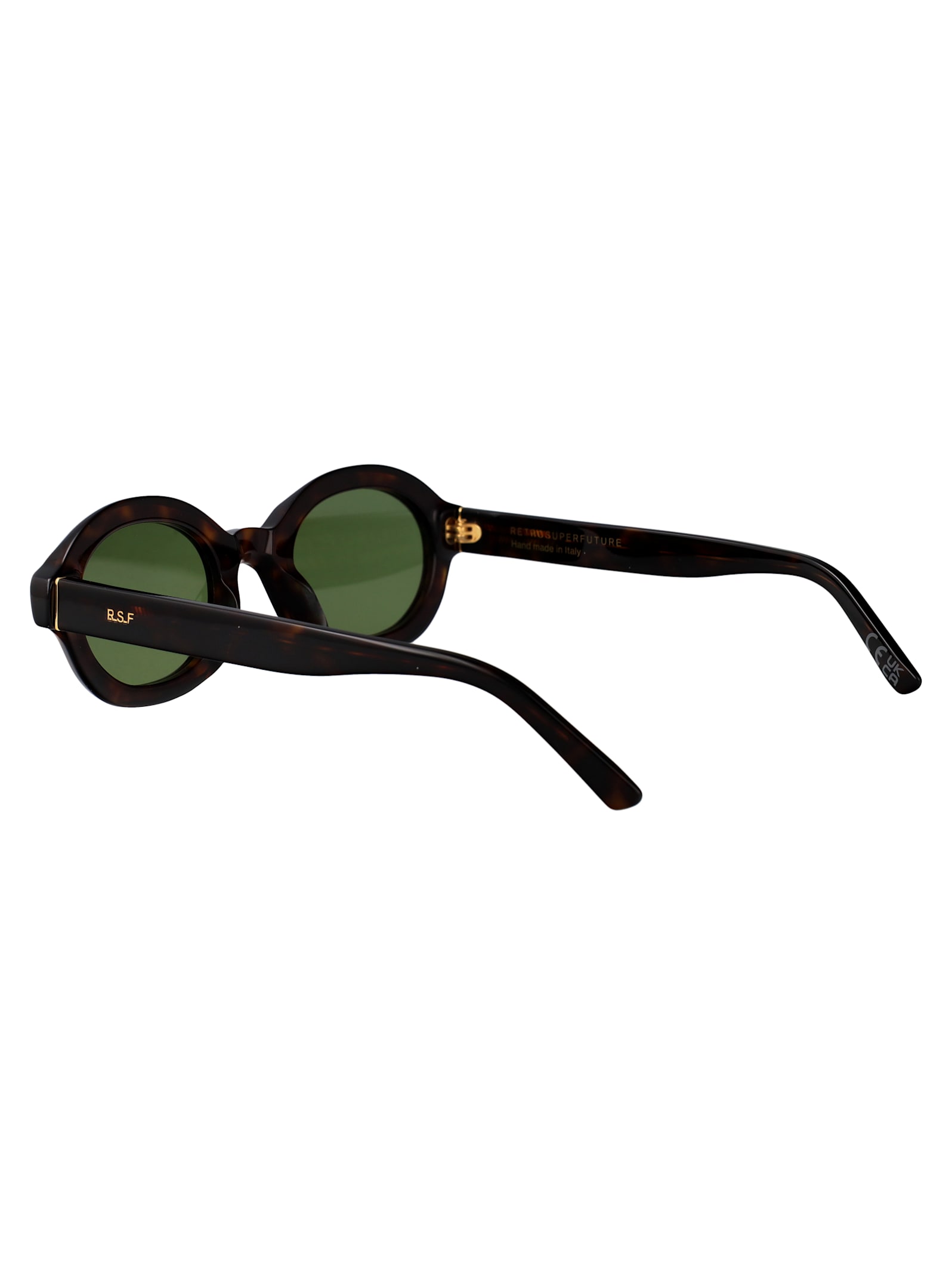 Retrosuperfuture 3627 Green Acetate Sunglasses In Green