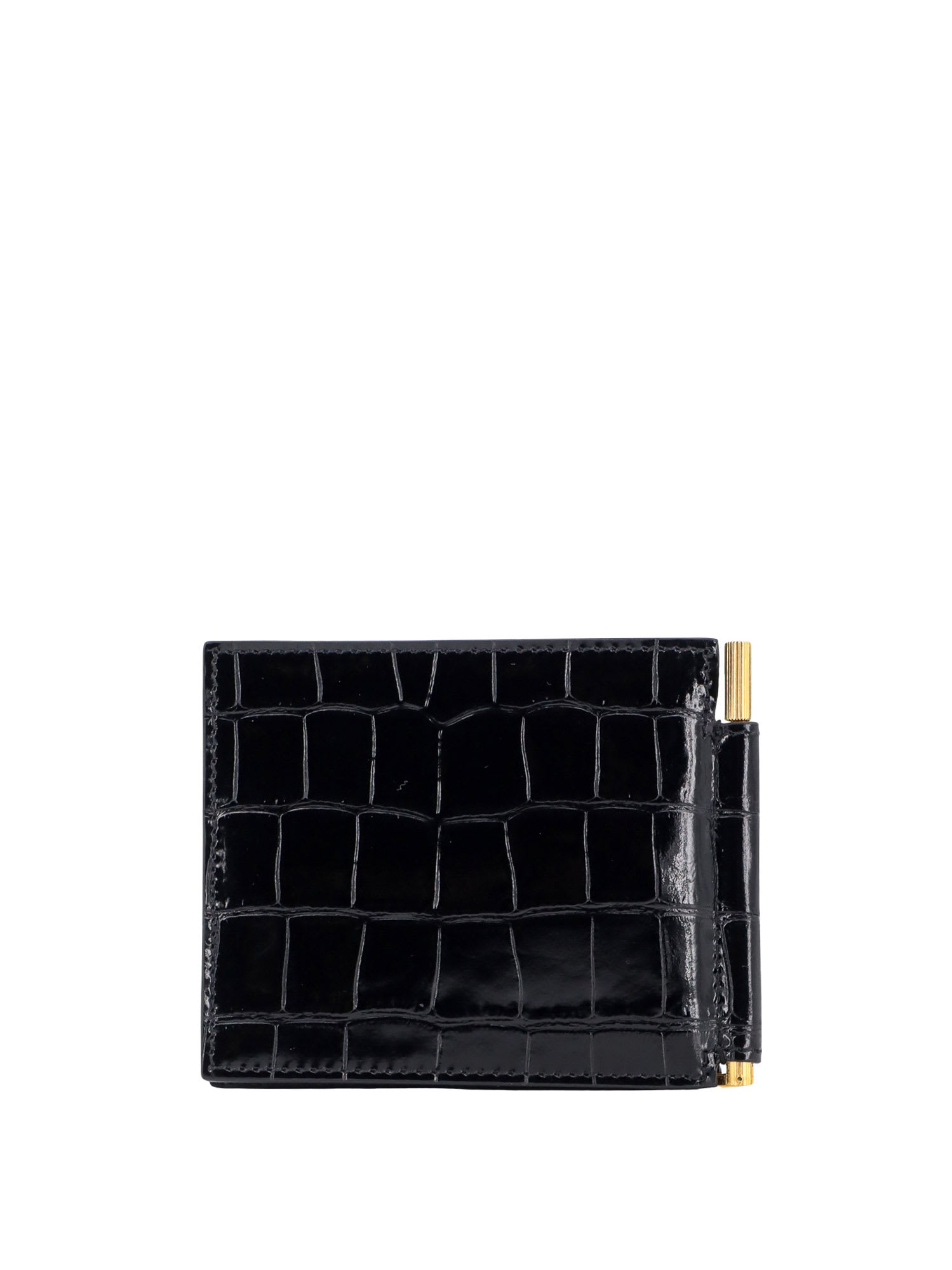 Shop Tom Ford Card Holder In Black