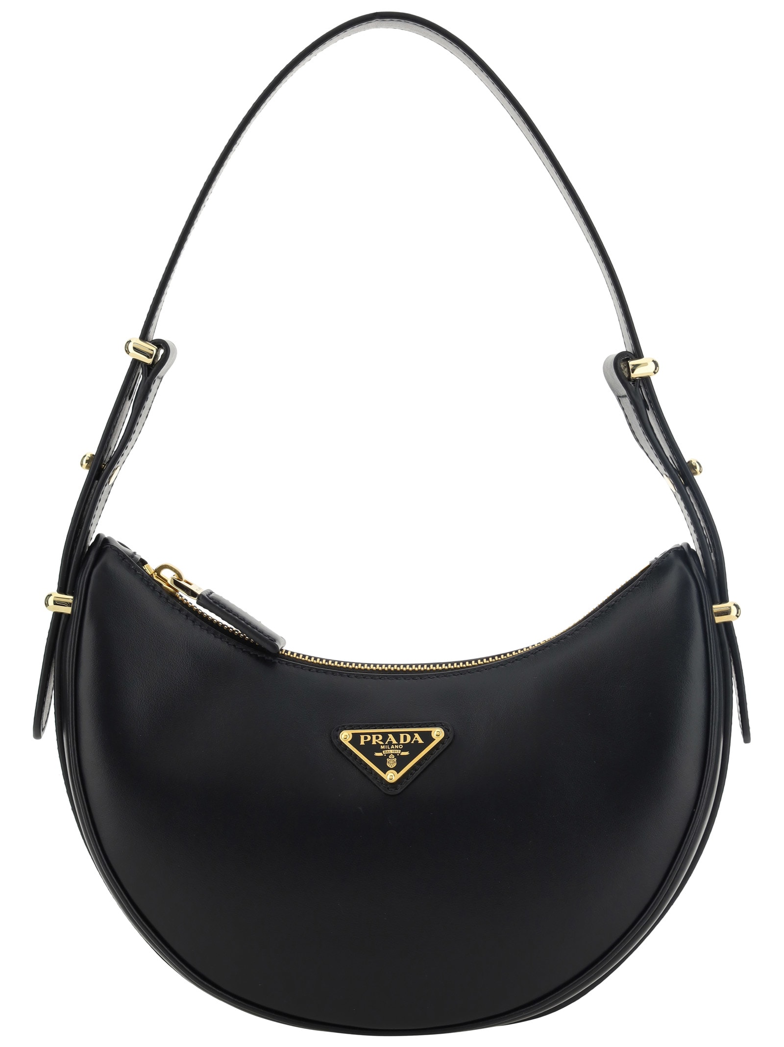 Prada Arquè Handbag In Nero