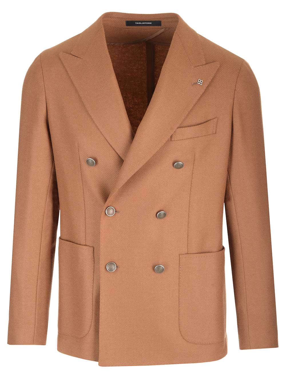Wool And Cashmere Double-breasted Jacket
