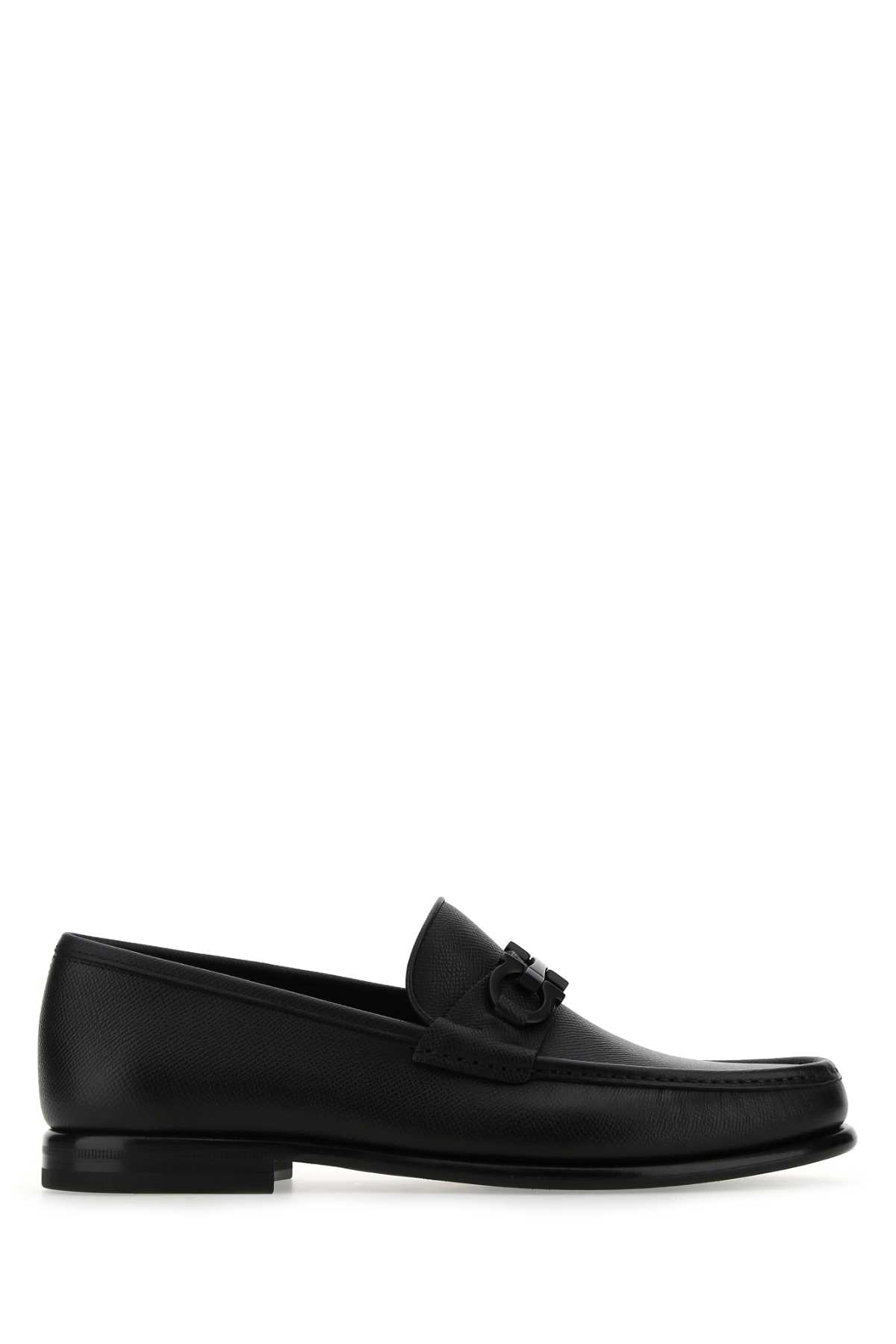 Black Leather Loafers
