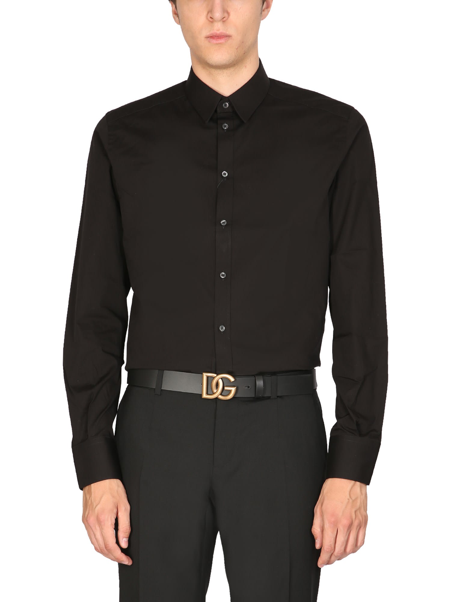Dolce & Gabbana Gold Fit Cotton Shirt