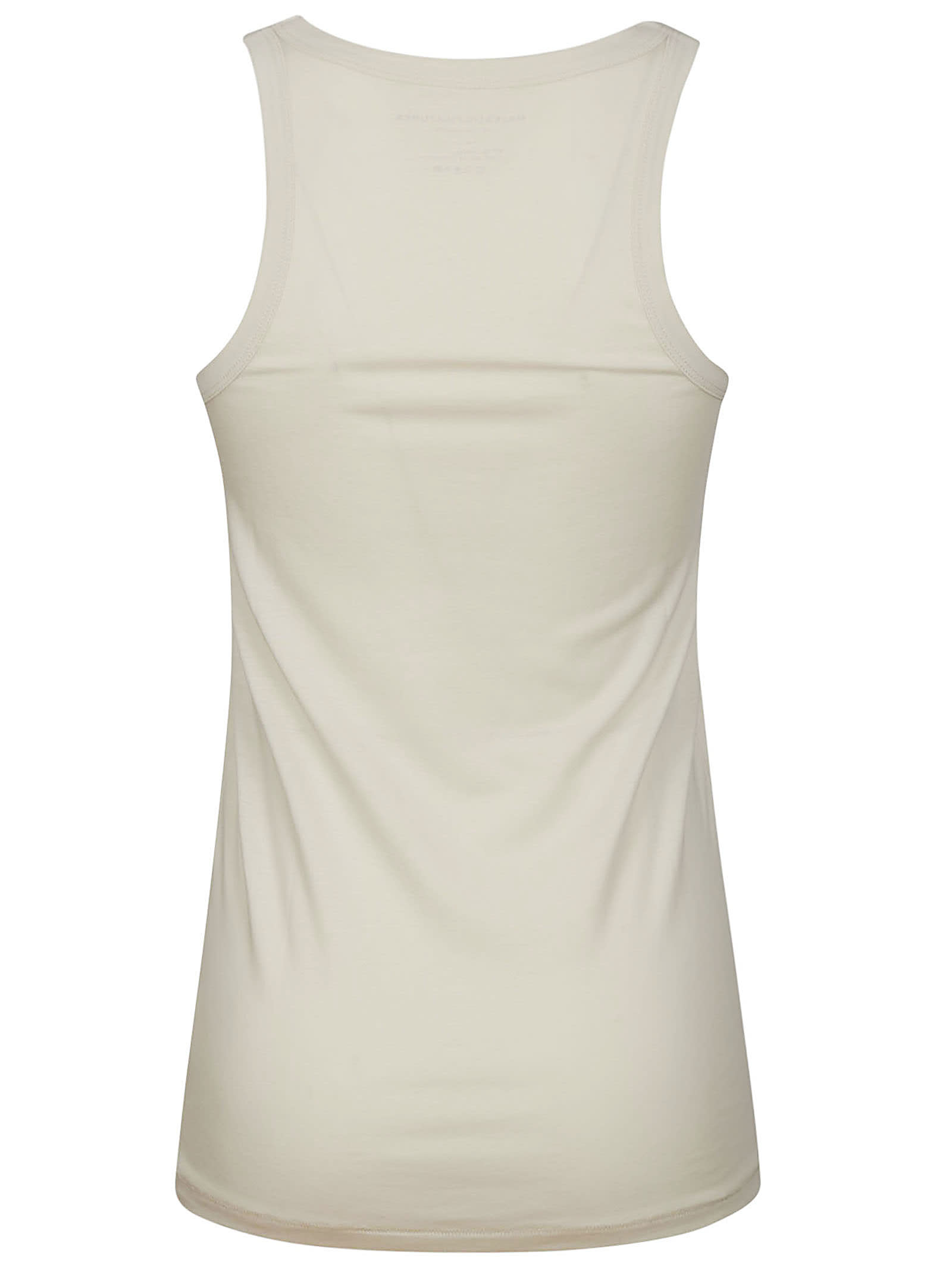 Majestic Scoop-neck Sleeveless Top In Cream