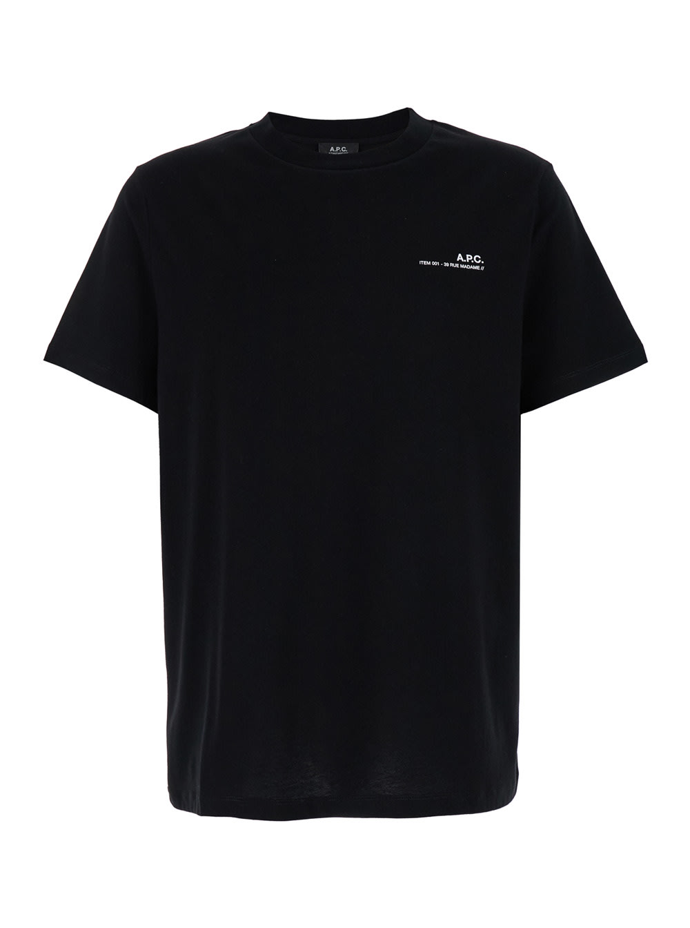 Apc T-shirt A. P.c. Woman Color Black In Black