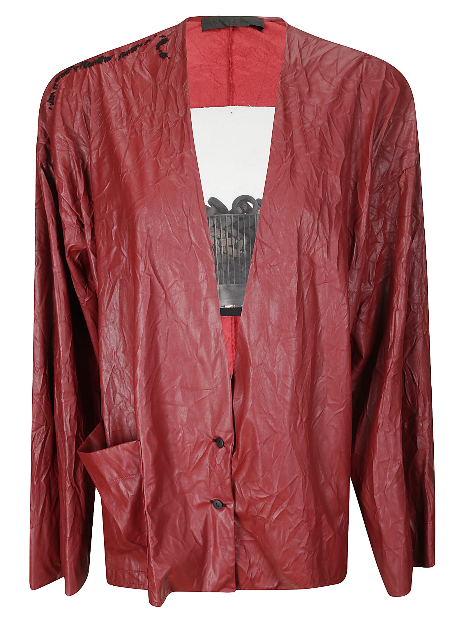 Shop Maria Calderara Over Jacket In 39