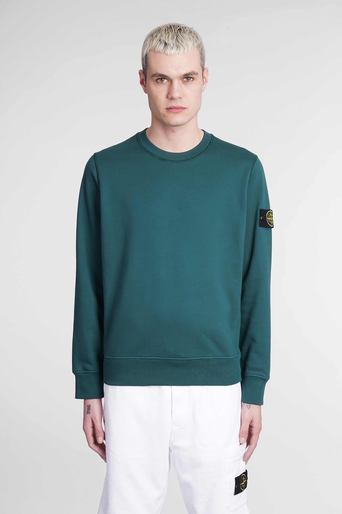diepte beheerder Geaccepteerd Stone Island Sweatshirt In Green Cotton | Smart Closet