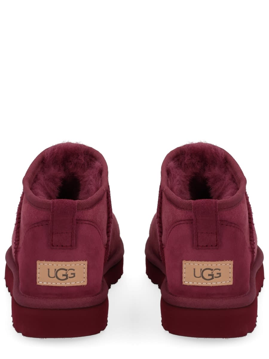 Ugg Ultra Mini Round Toe Flat Sole Boots In Multi