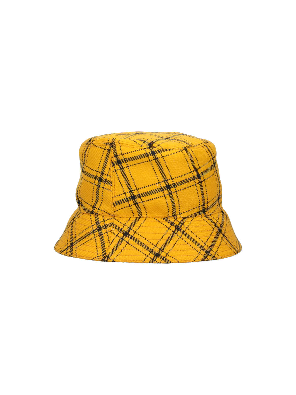 Shop Marni Tartan Bucket Hat In Yellow