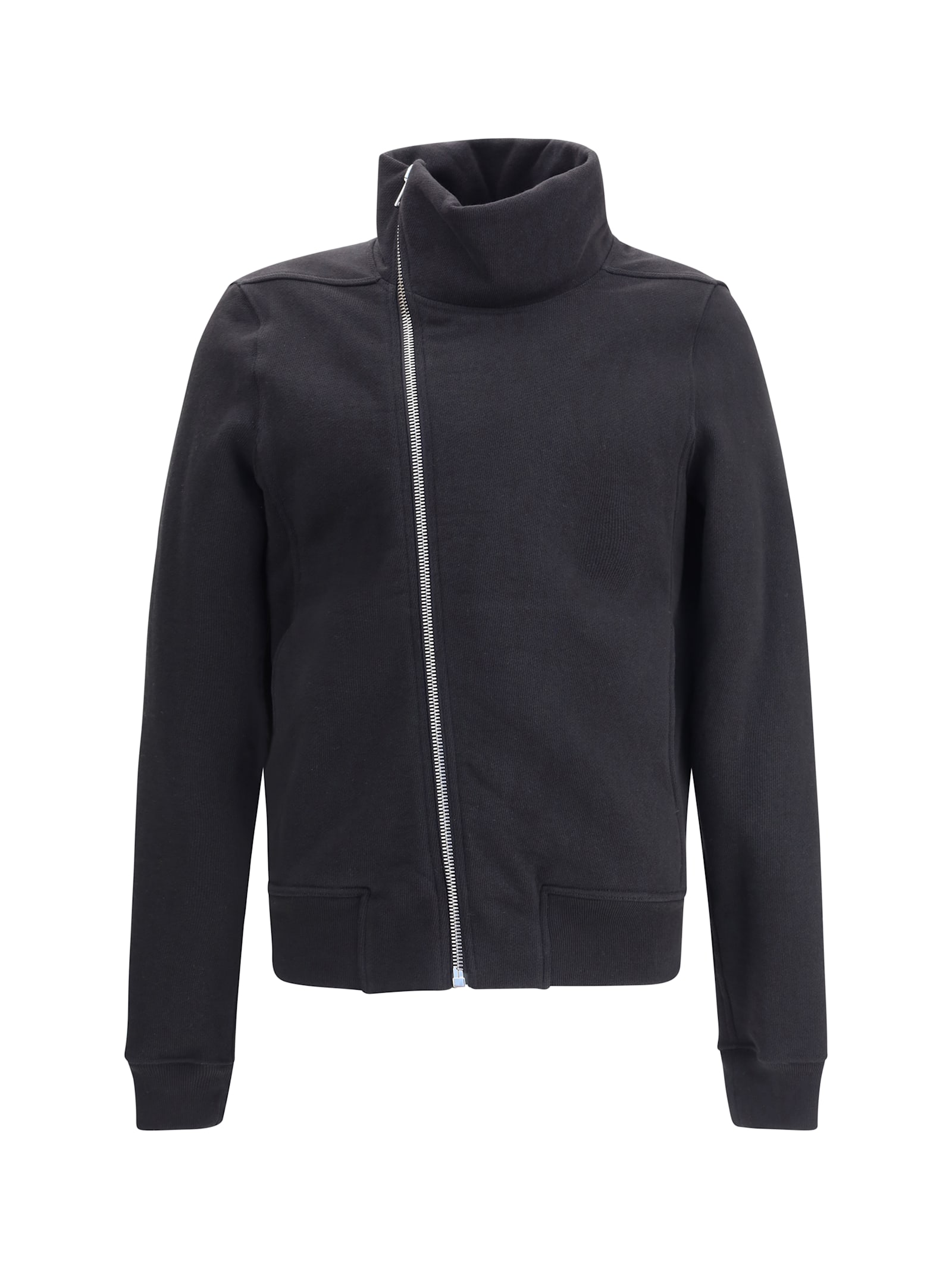 Rick Owens Bauhaus Plush Jacket In Black