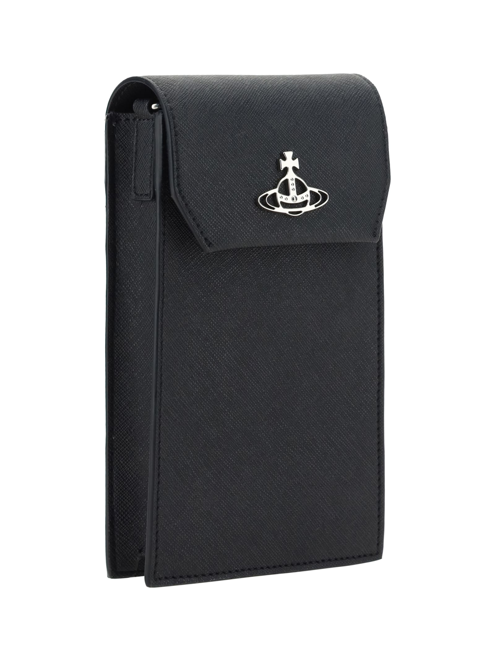 Shop Vivienne Westwood Phone Case In Black
