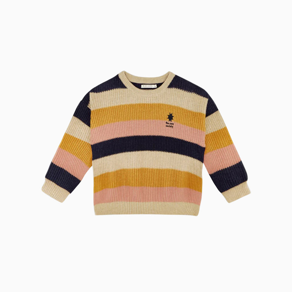 The New Society Striped Jumper