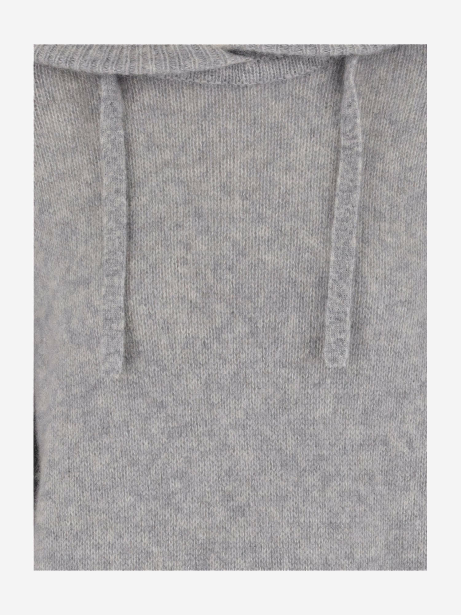 Shop Allude Cashmere And Silk Sweatshirt In Grey