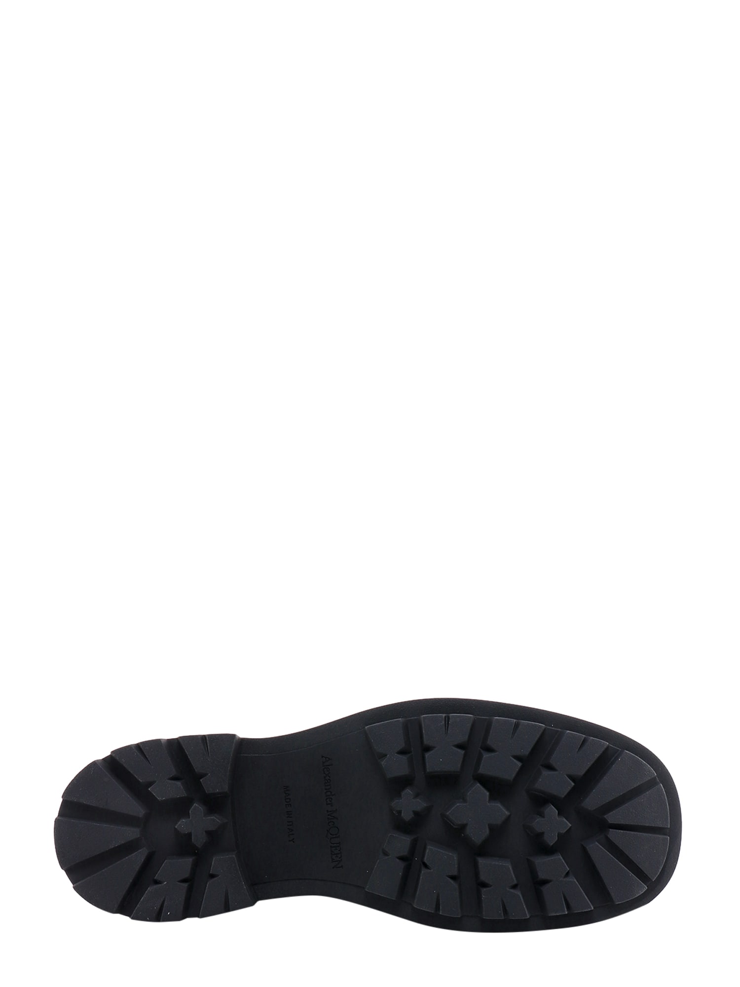 Alexander Mcqueen Alexander Mc Queen Tread Slick Leather Brogues In Black