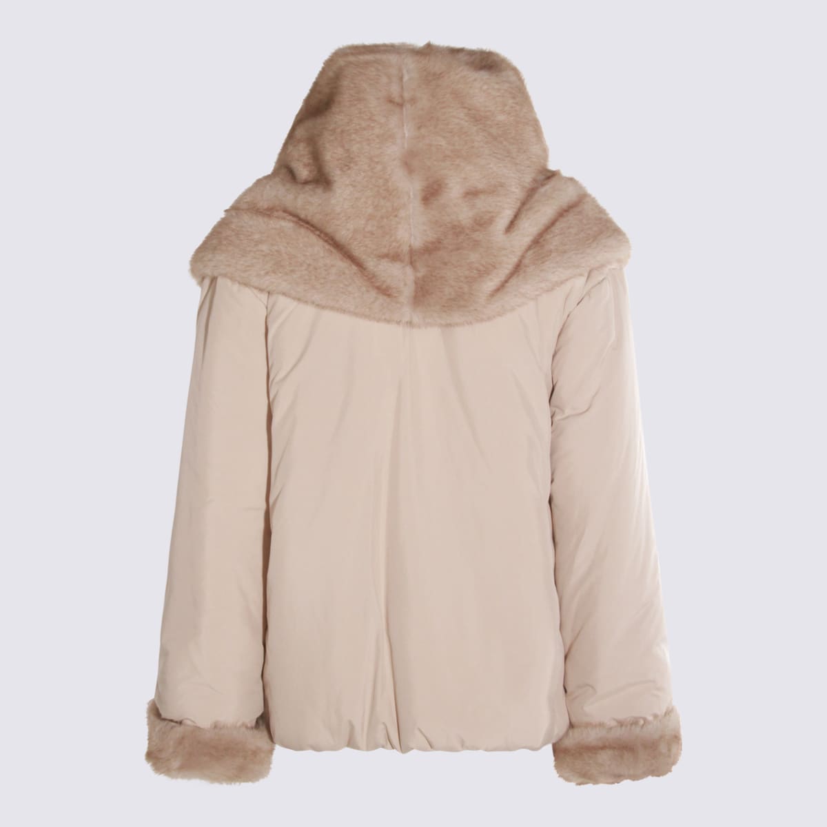 Antonelli Long-sleeved Casual Jacket In Sand