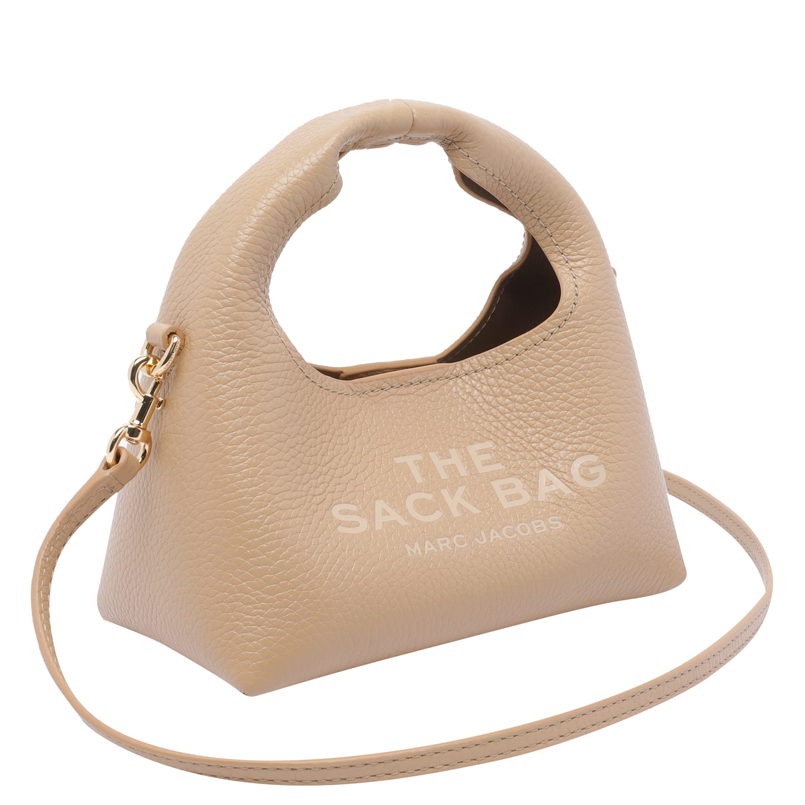 Marc Jacobs The Micro Crossbody Sack Bag In Sand