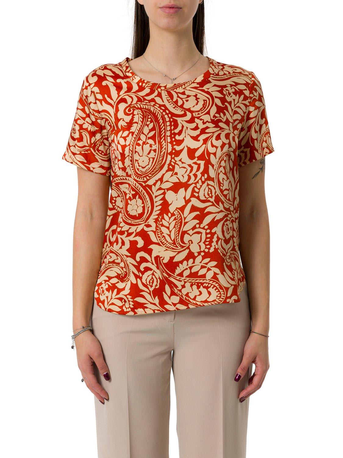 Liu •jo Paisley-printed Round-neck T-shirt Liu-jo