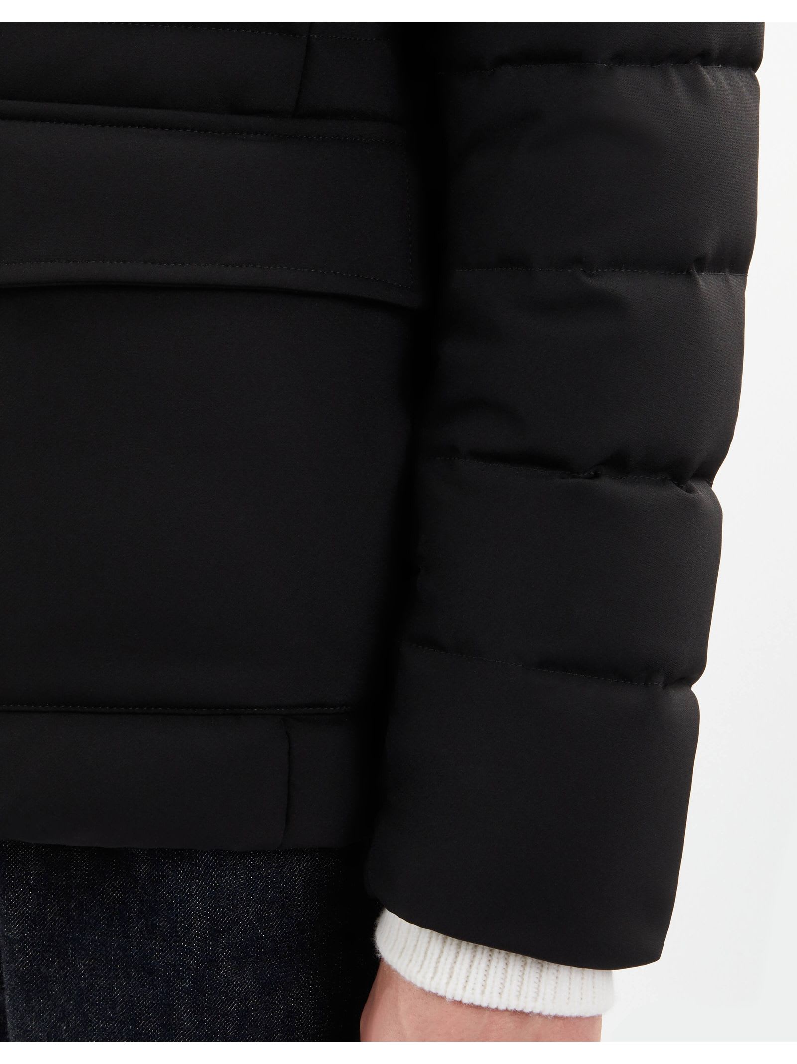 Shop Fay Down Jacket Crafted In Nylon Jersey In Black