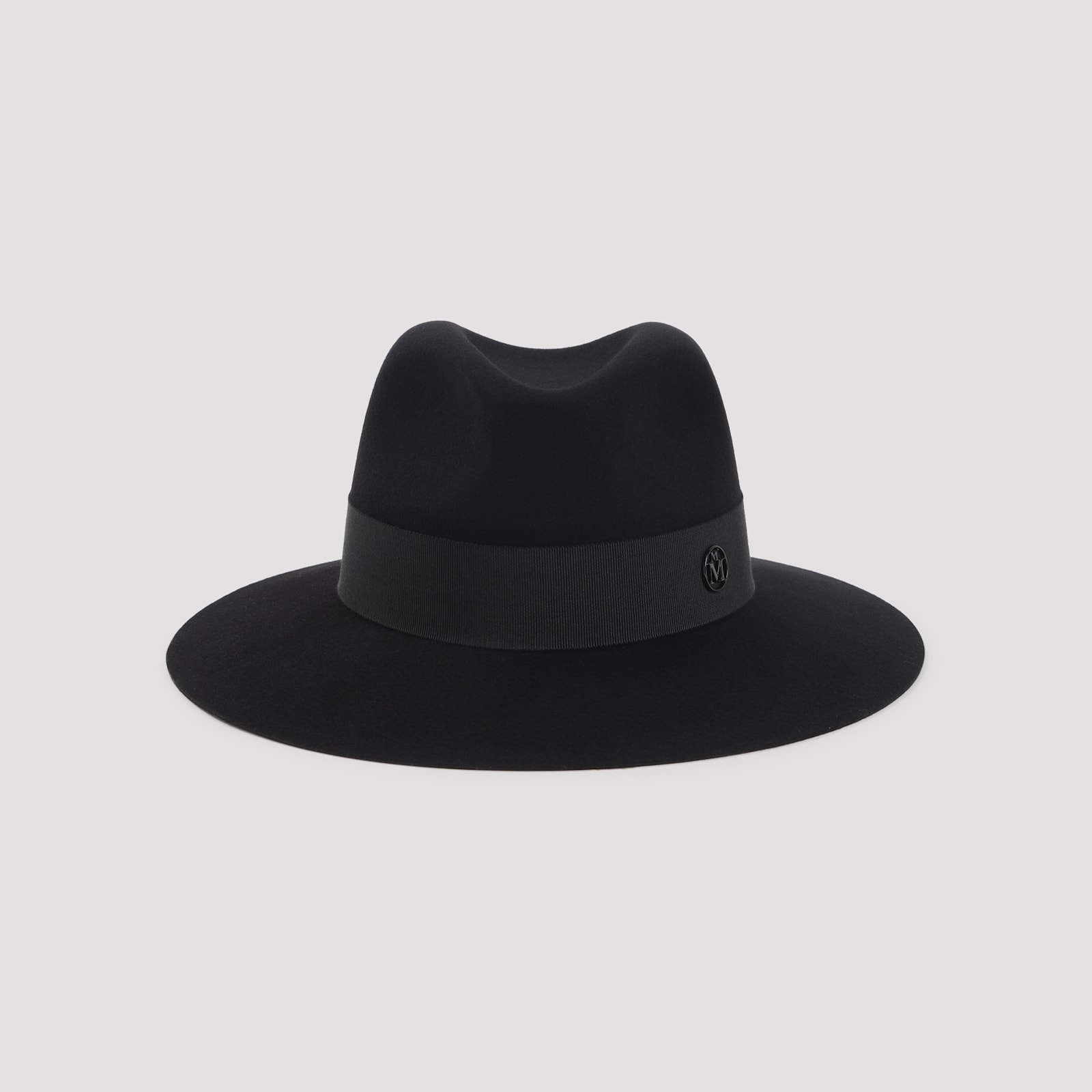 Maison Michel Wool Felt Virginie Fedora In Black