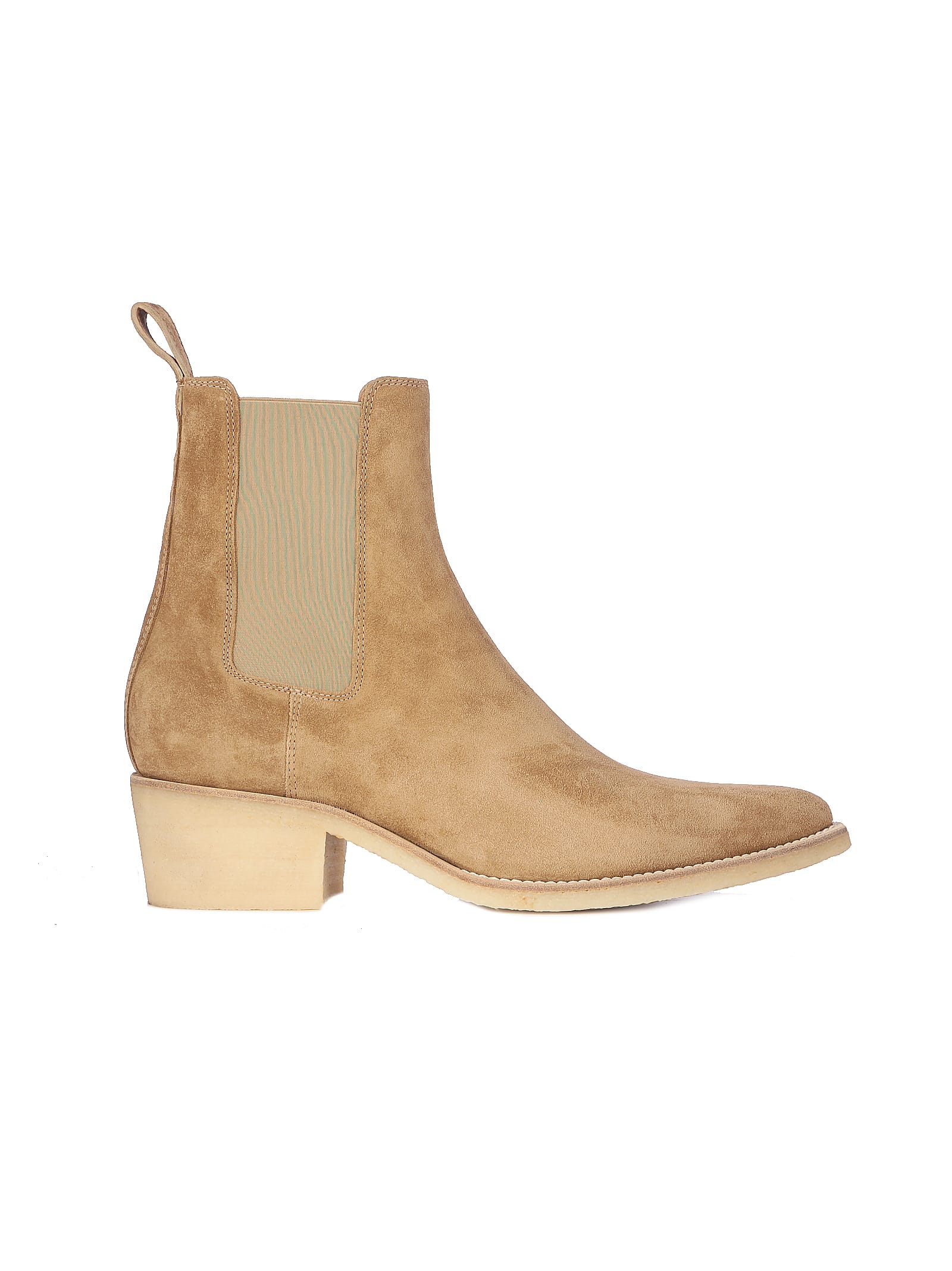 suede pointed chelsea boots
