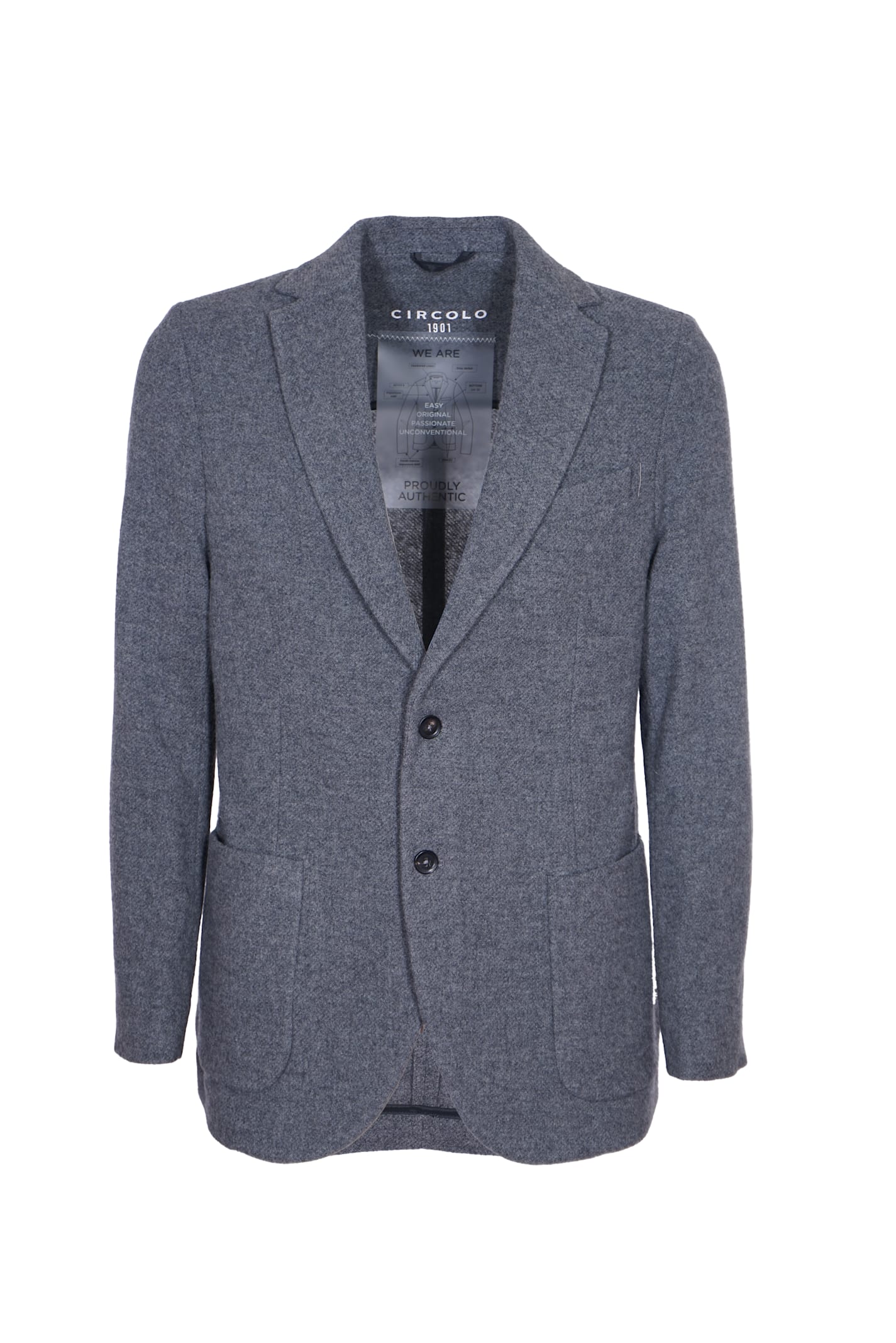 Shop Circolo 1901 Two-buttoned Blazer