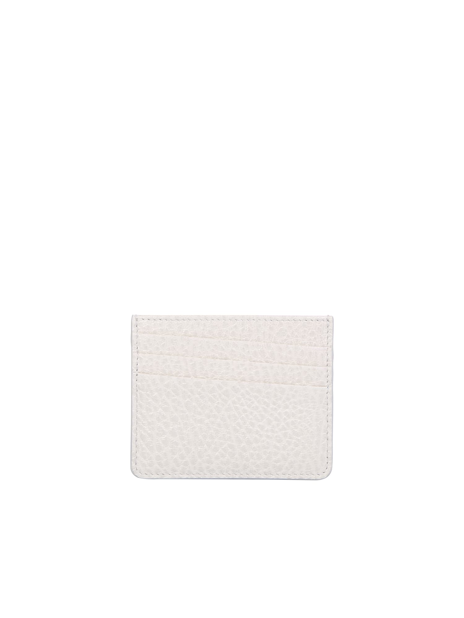 Shop Maison Margiela Asymmetric Card Holder Grey