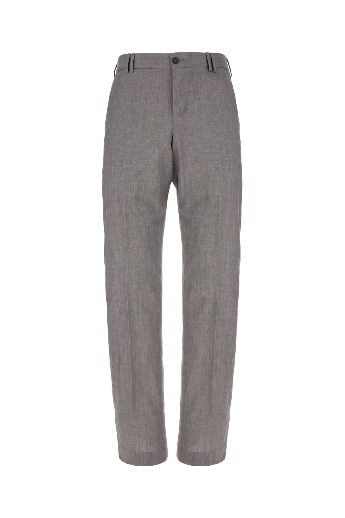 Dark Grey Wool Blend Pants